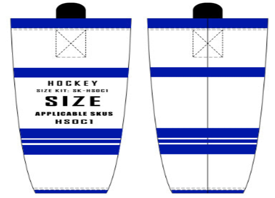 Hockey Socks Size Samples
