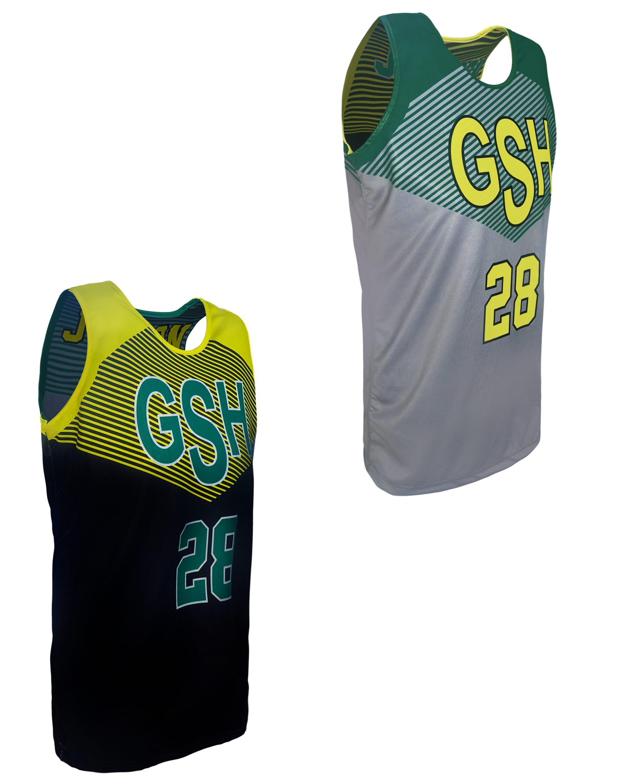 Performance SINGLE LAYER REVERSIBLE Basketball Jersey