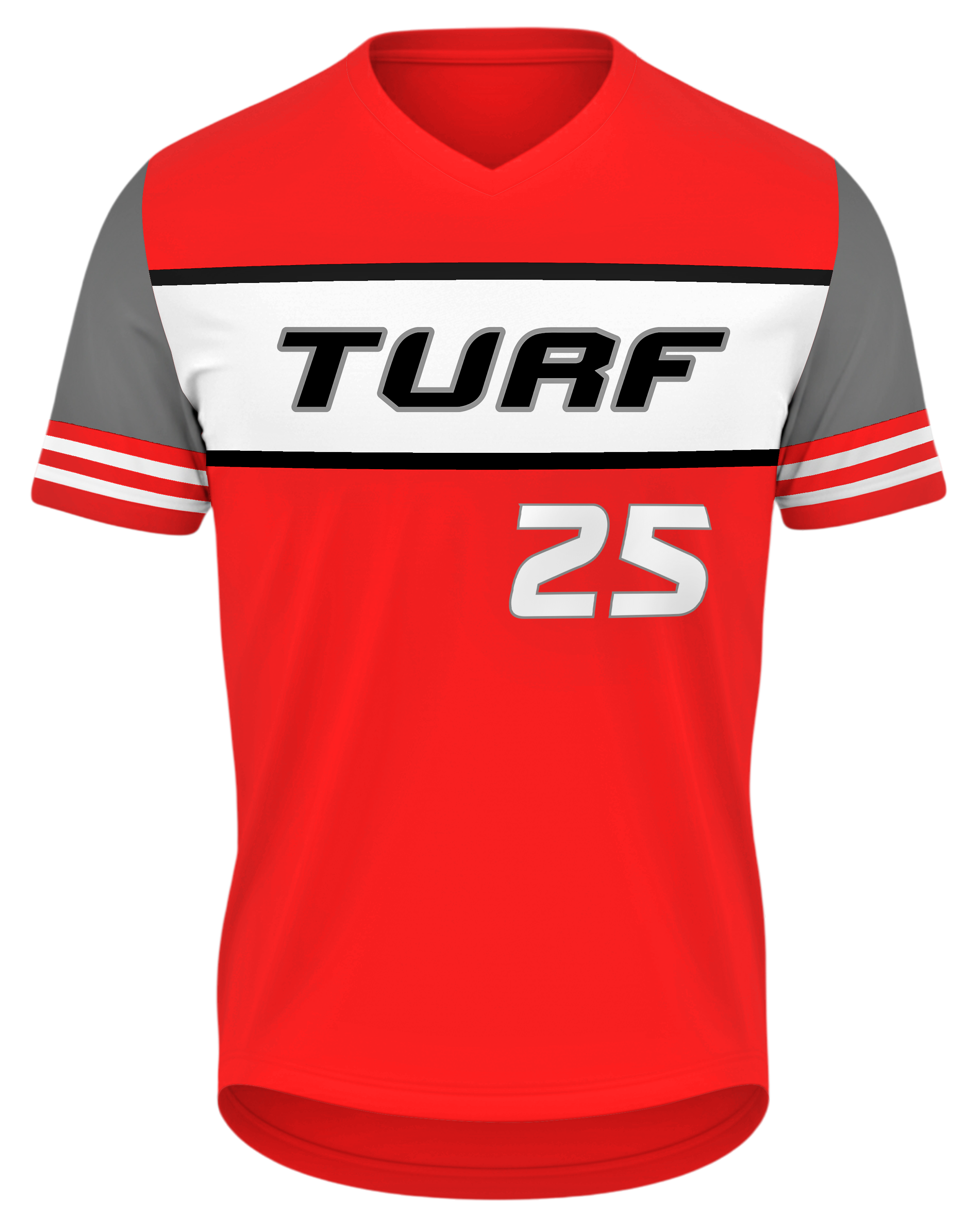 Short Sleeve V Neck Baseball Jersey