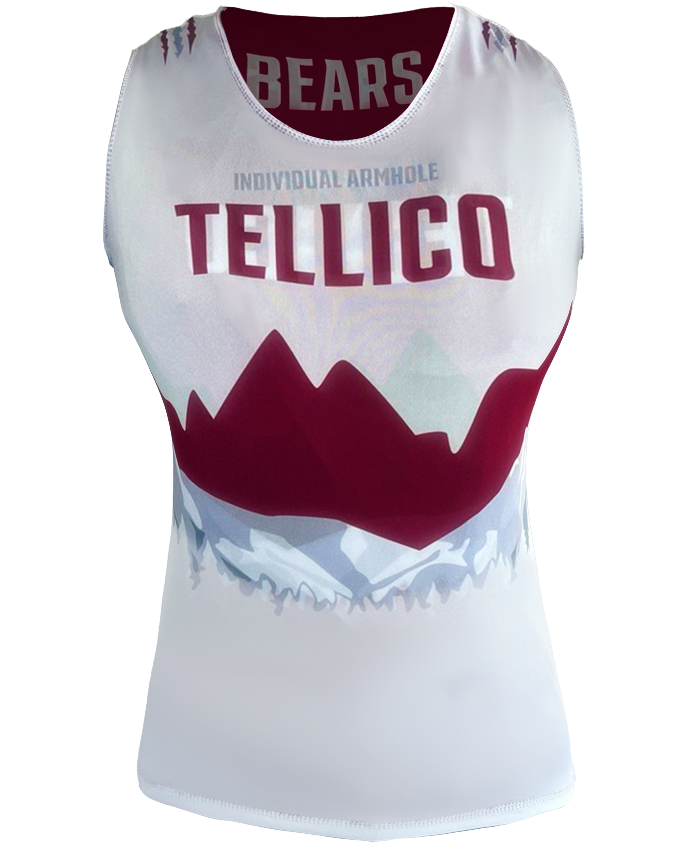 Sleeveless Single Ply Reversible Performance Cheer Top