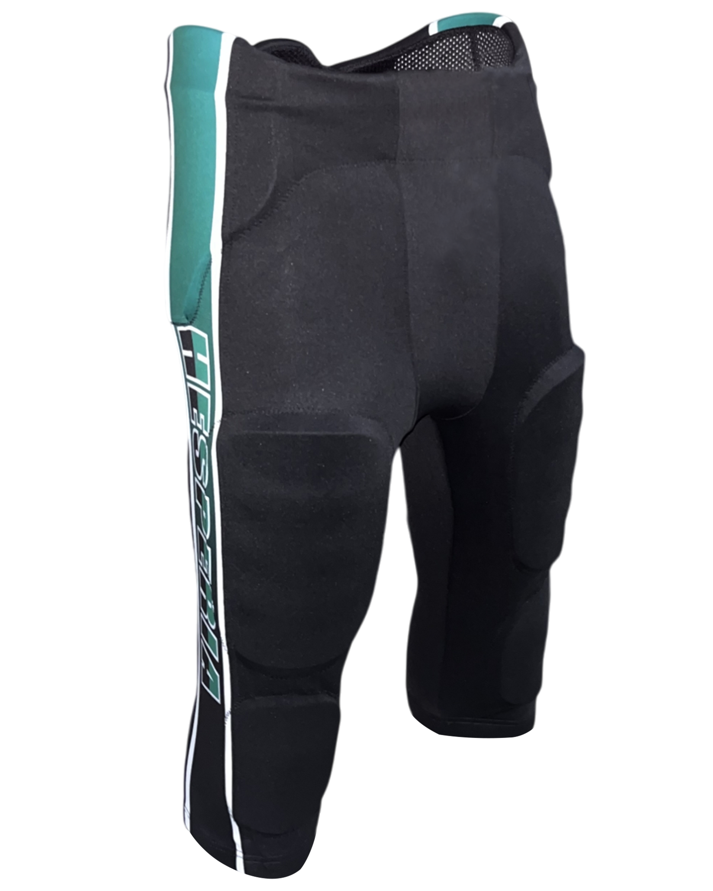 DYED Pullup INTEGRATED Football Pants w/ Drawstring and Sublimated Side Panels