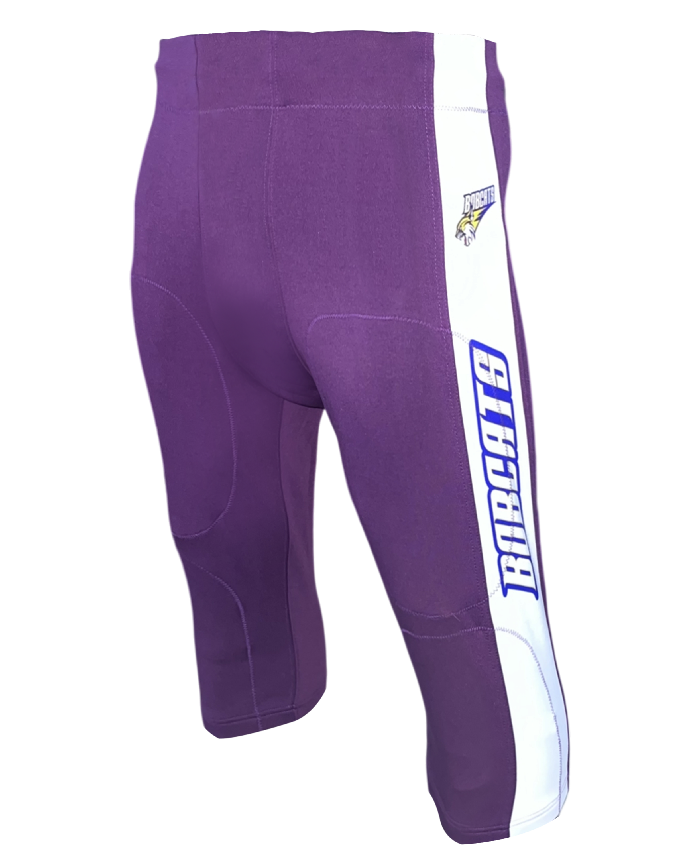DYED Pullup Football Pants w/ Drawstring, Pad Pockets and Sublimated Side Panels