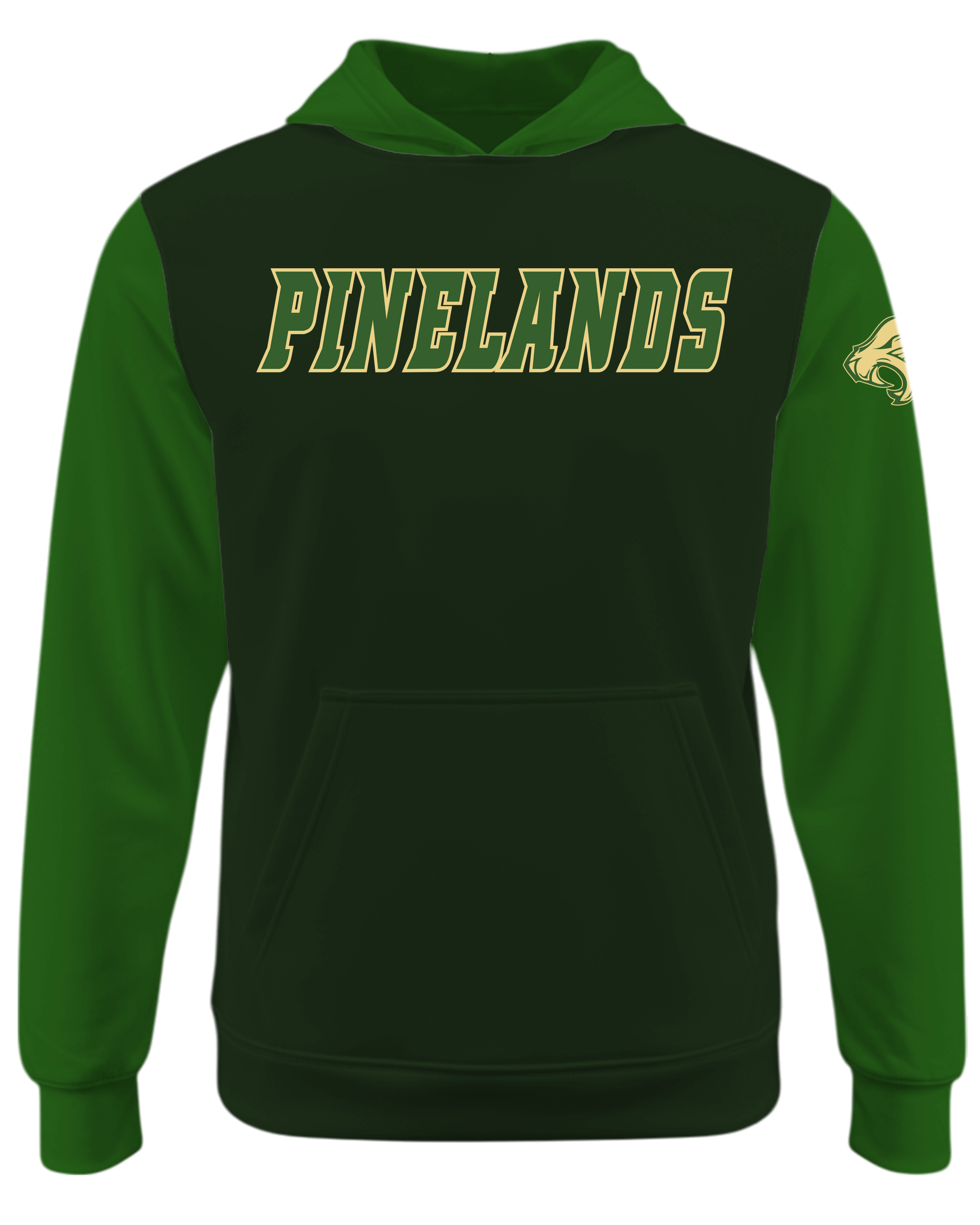 DYED Brushed Peformance Fleece Hoodie w/ Front Pocket