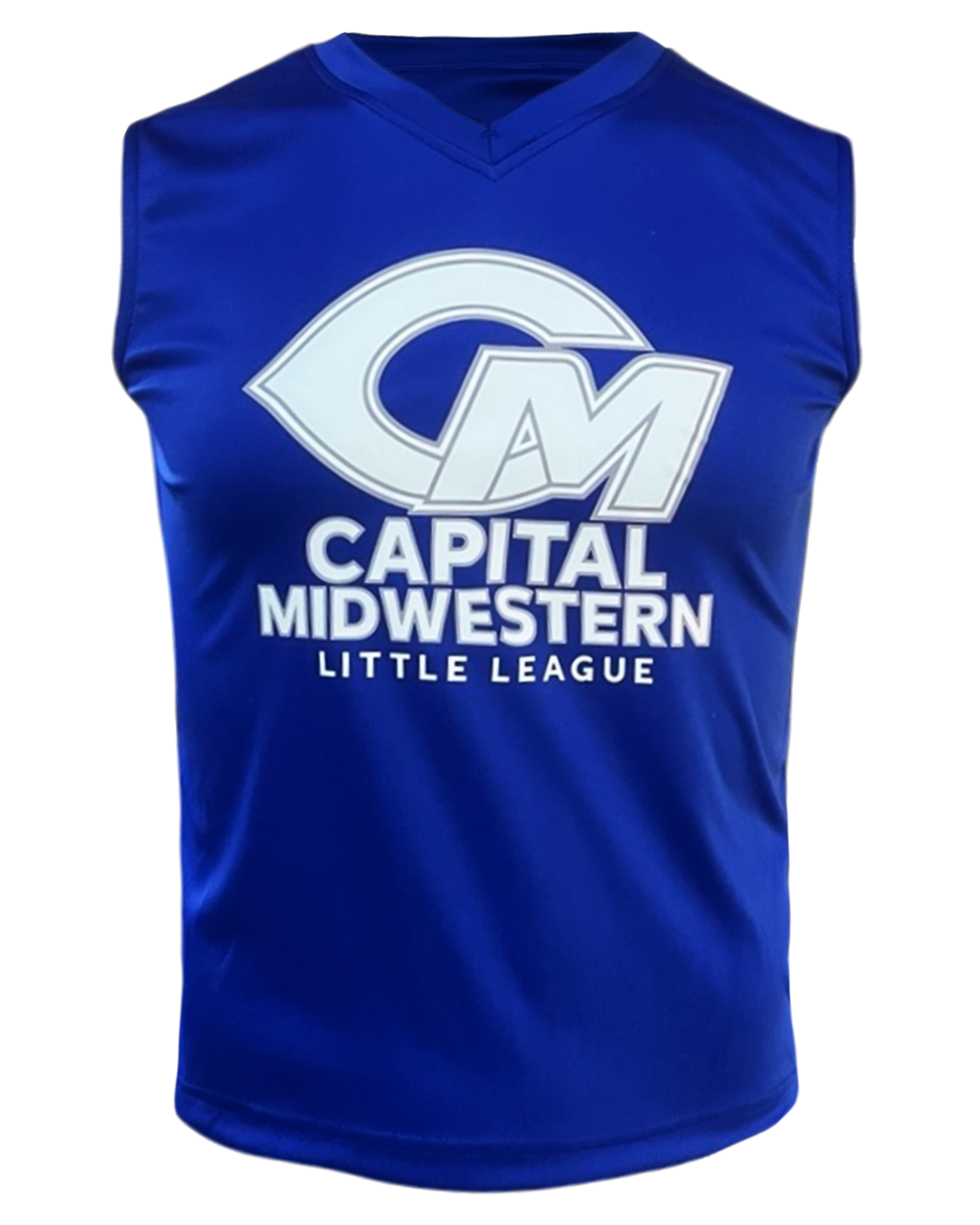 DYED Sleeveless V Neck Training Tee