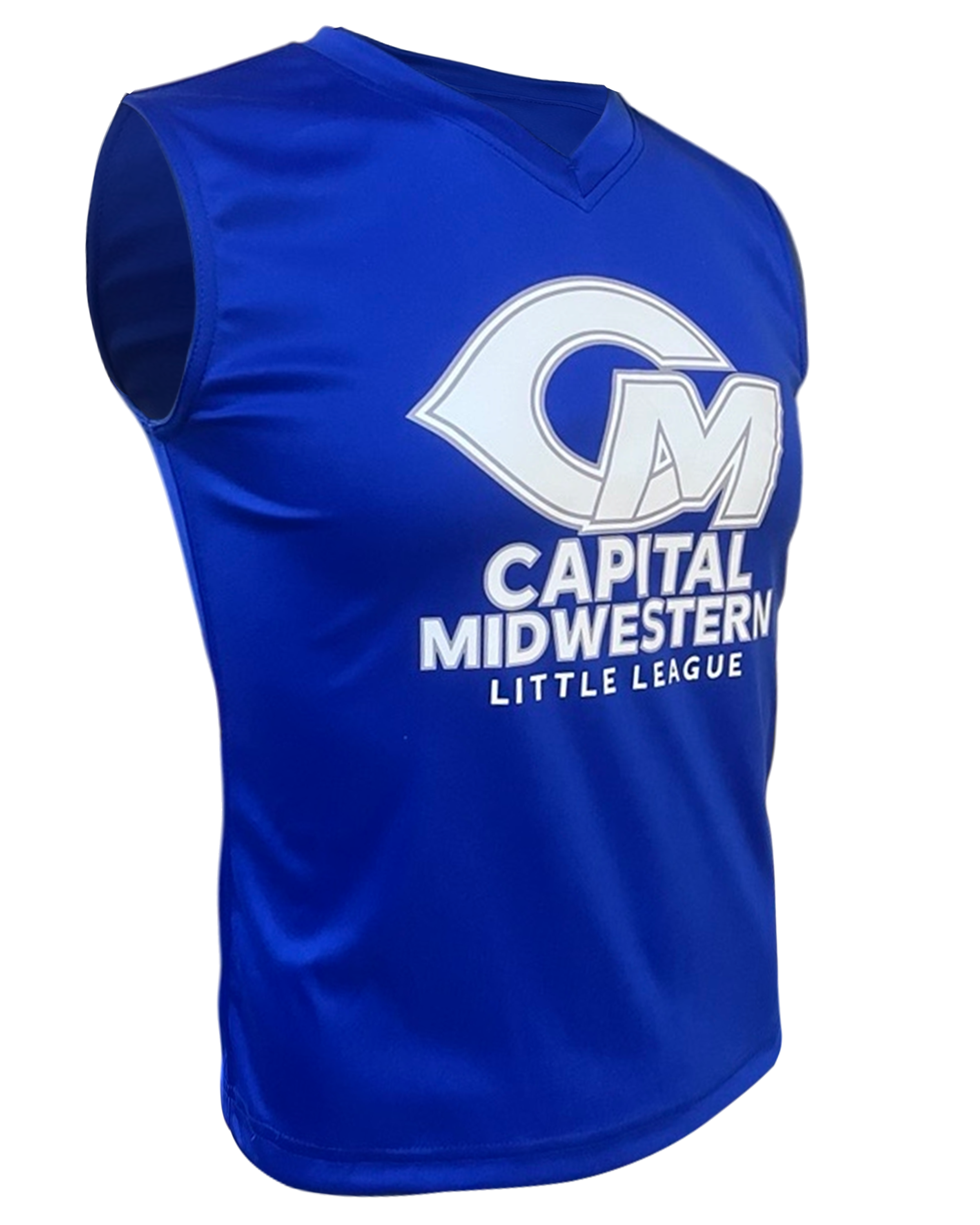 DYED Sleeveless V Neck Training Tee