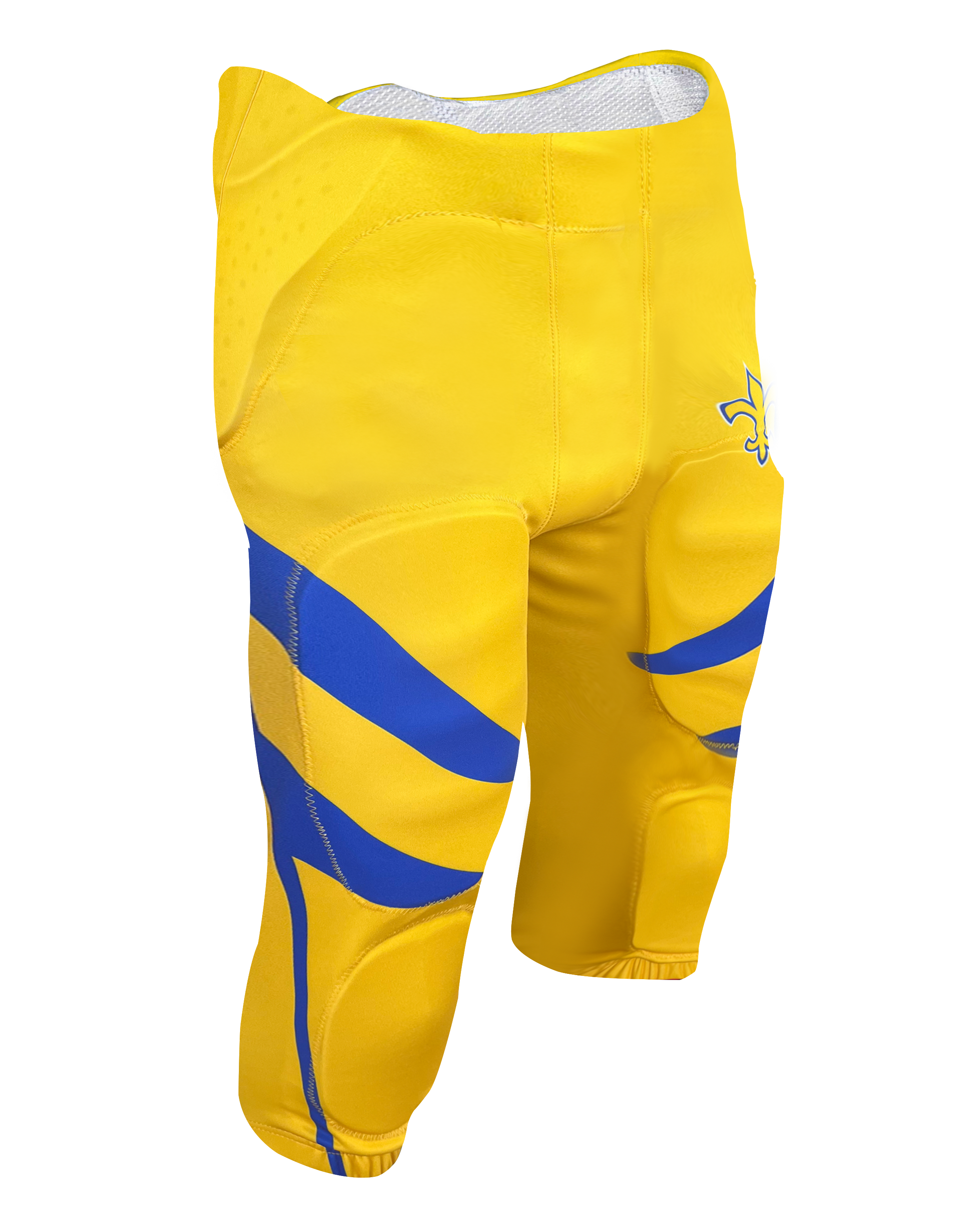 Sublimation Pullup INTEGRATED Football Pants w/ Drawstring