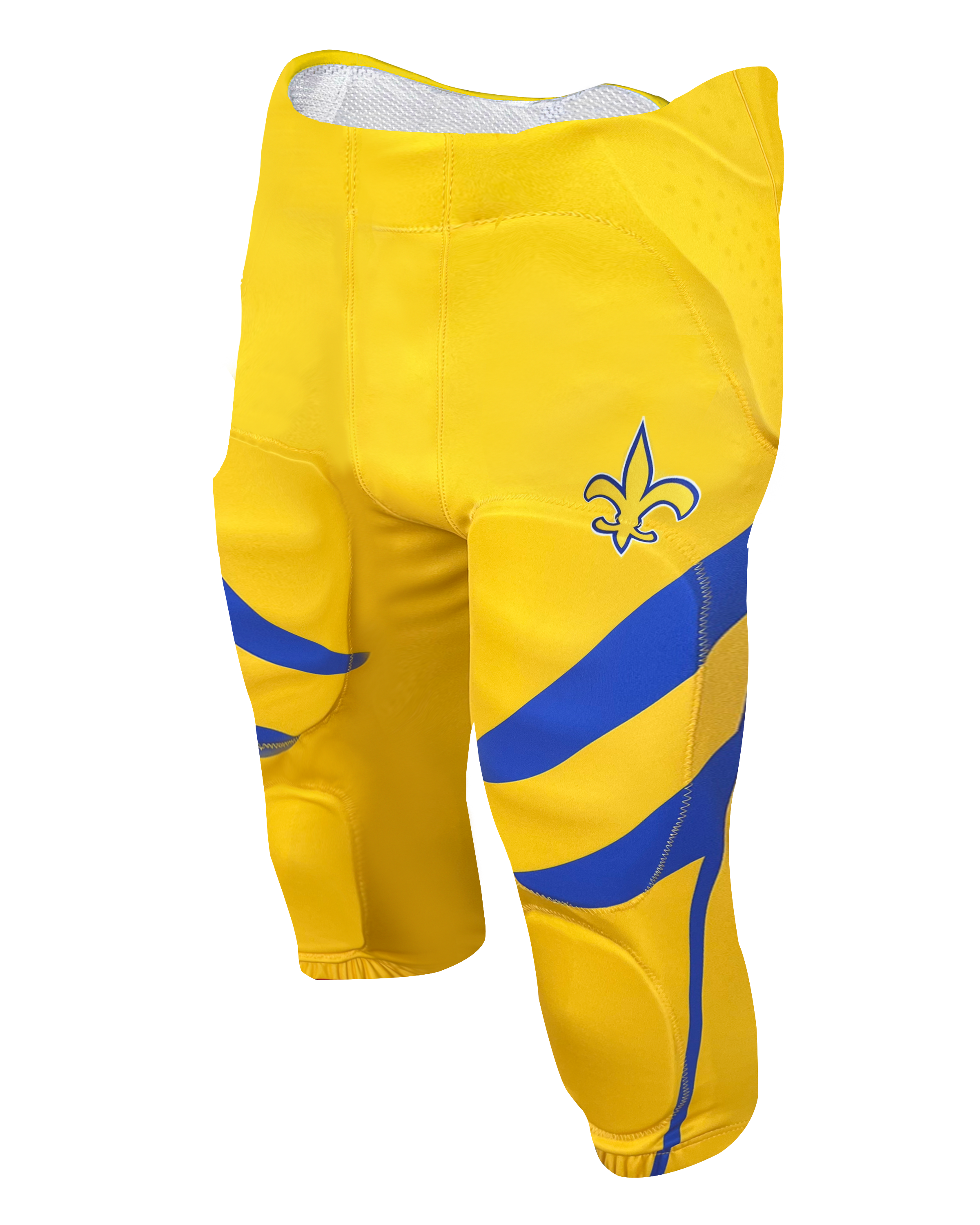 Sublimation Pullup INTEGRATED Football Pants w/ Drawstring