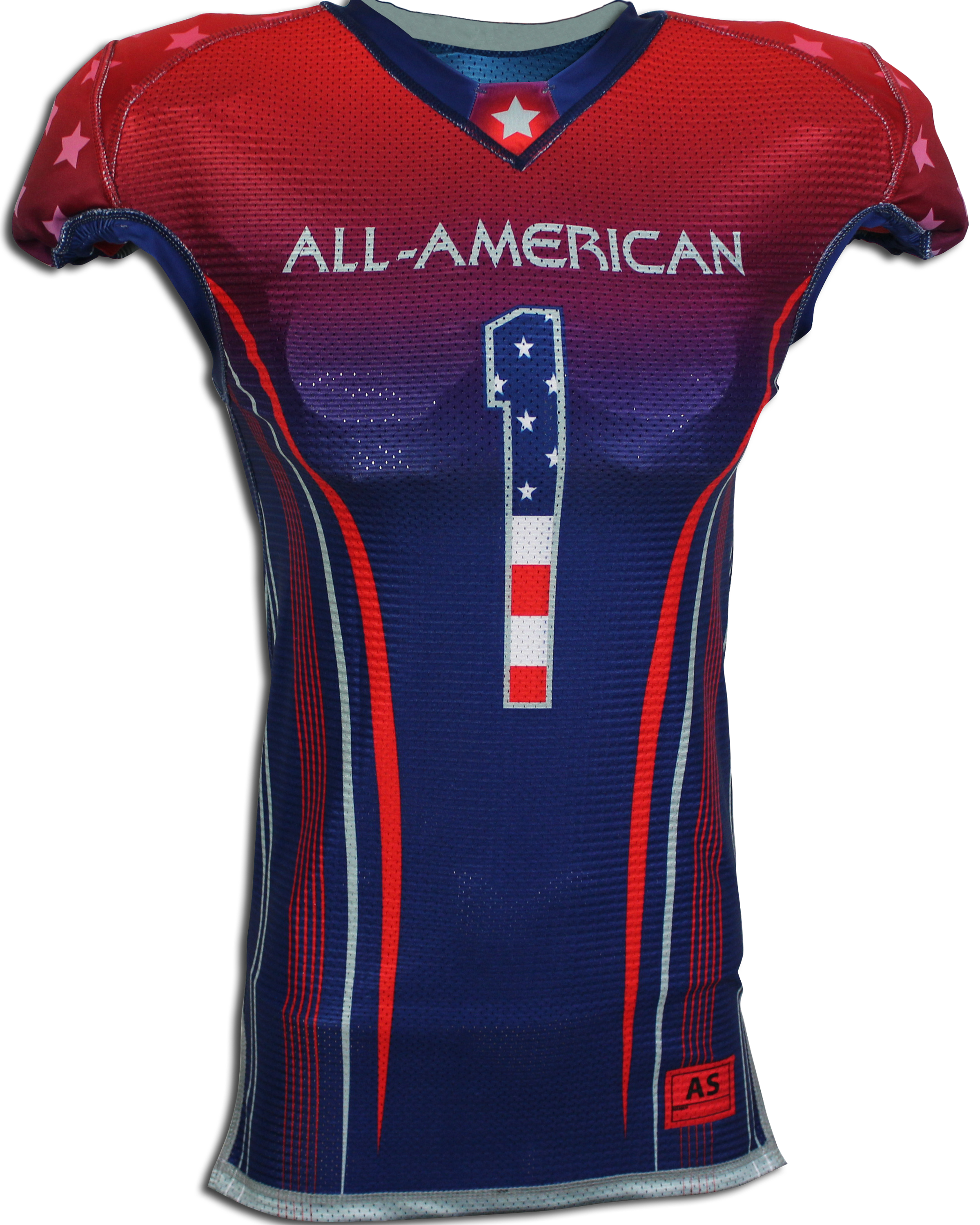 Tapered Franchise 1 Ply REVERSIBLE Football Jersey