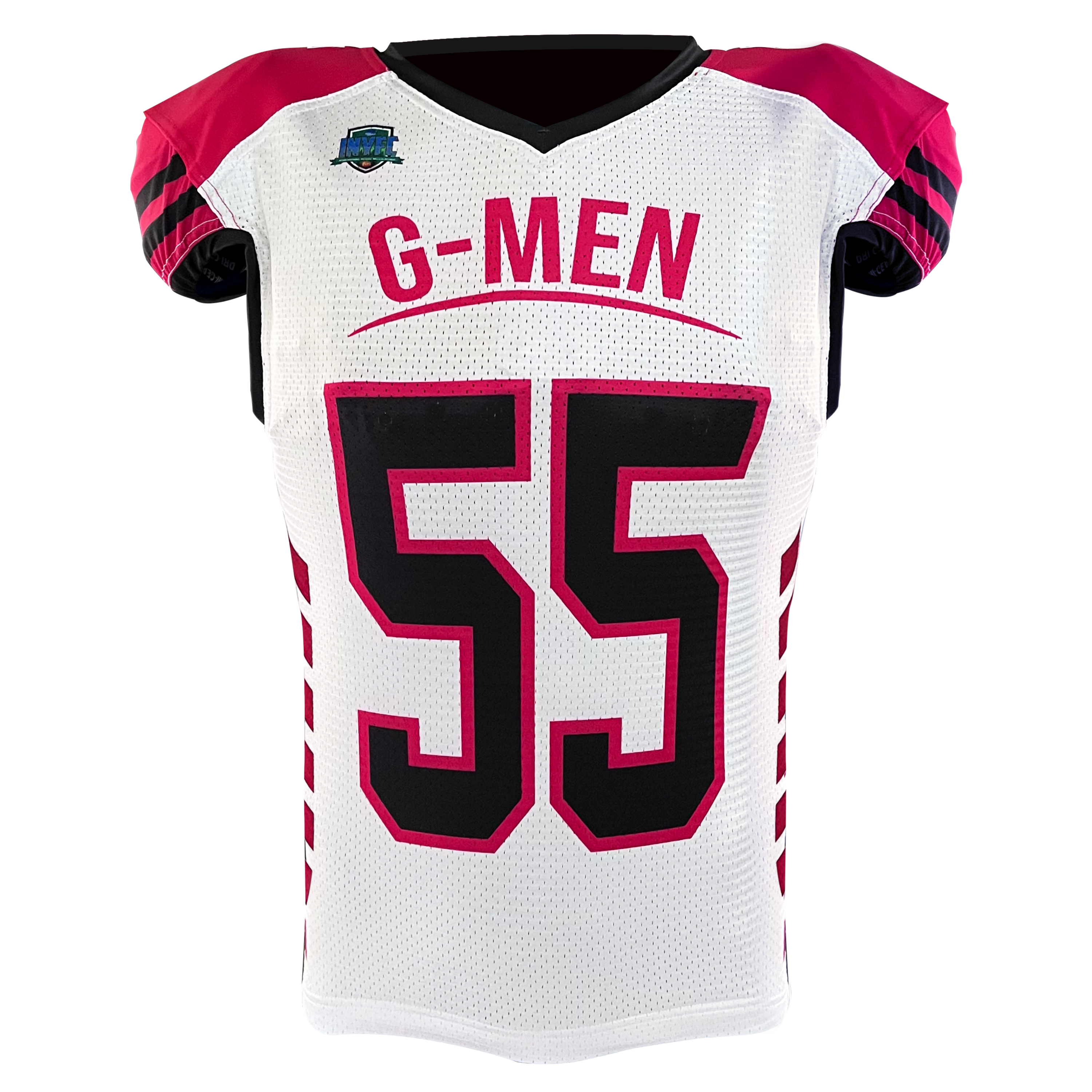 Clutch Tapered Waistcut Stretch Mesh Football Jersey (Reversible)