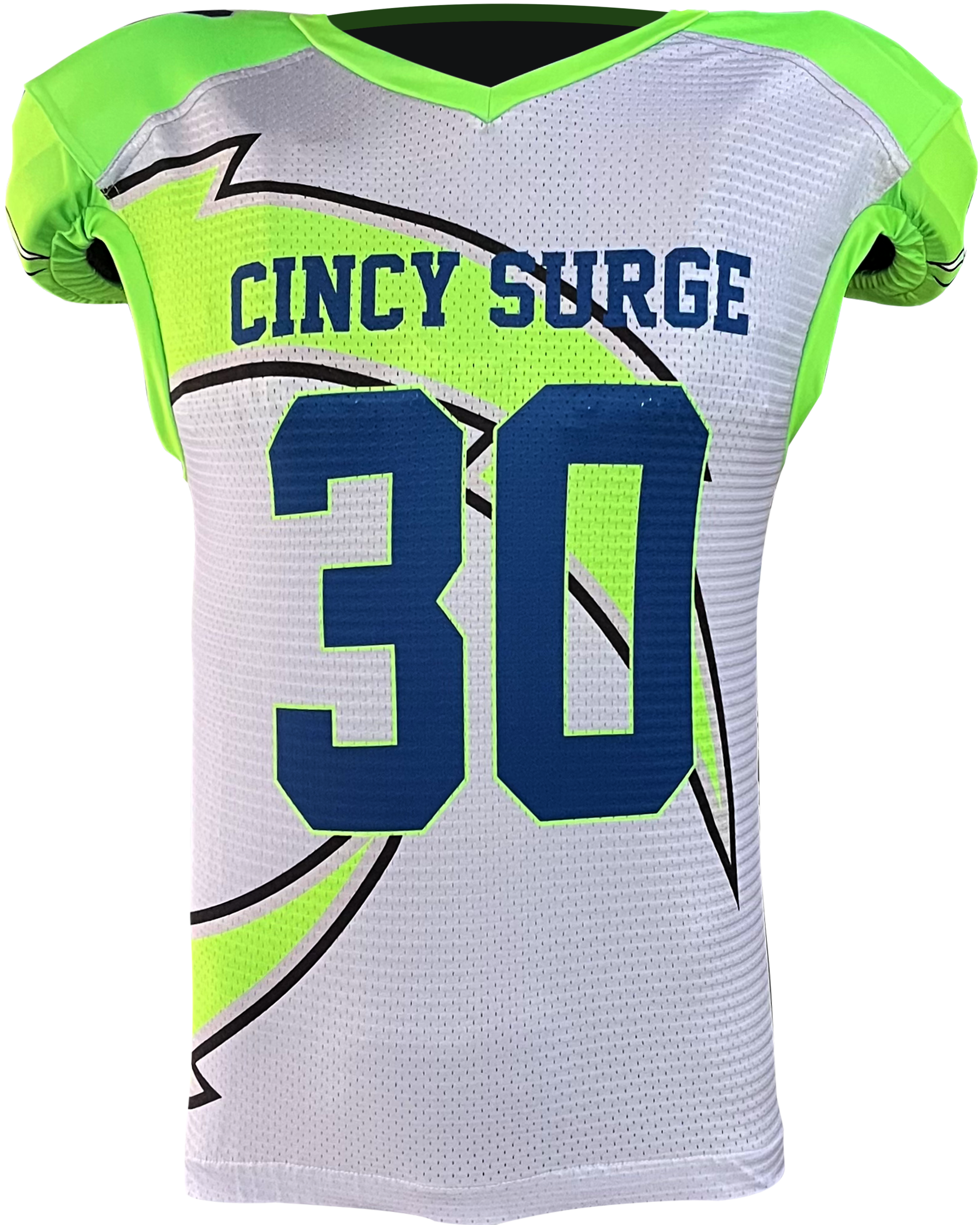 Keeper Waistcut Fitted Stretch Mesh Football Jersey (Reversible)