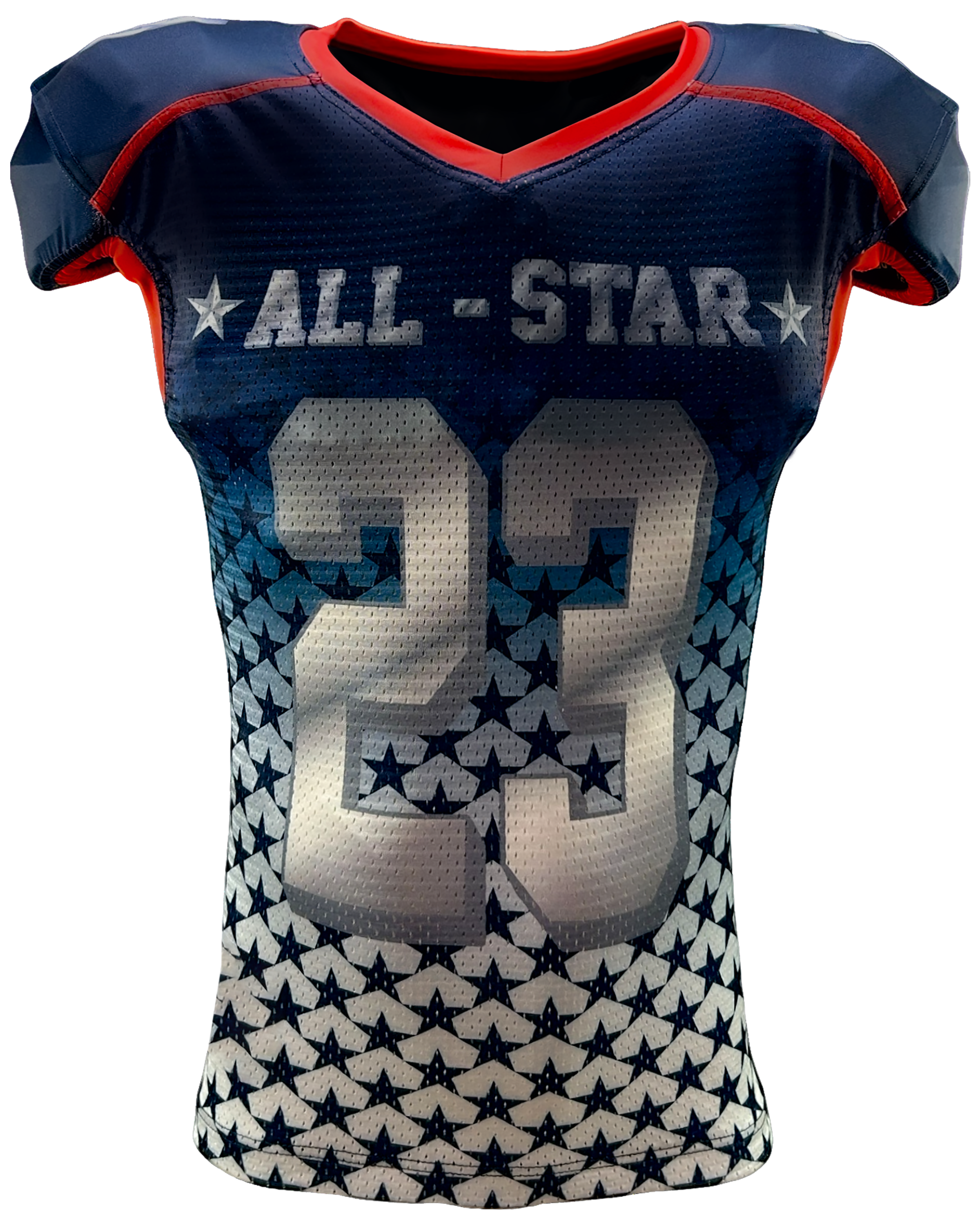 Rollout Waistcut Fitted Stretch Mesh Jersey