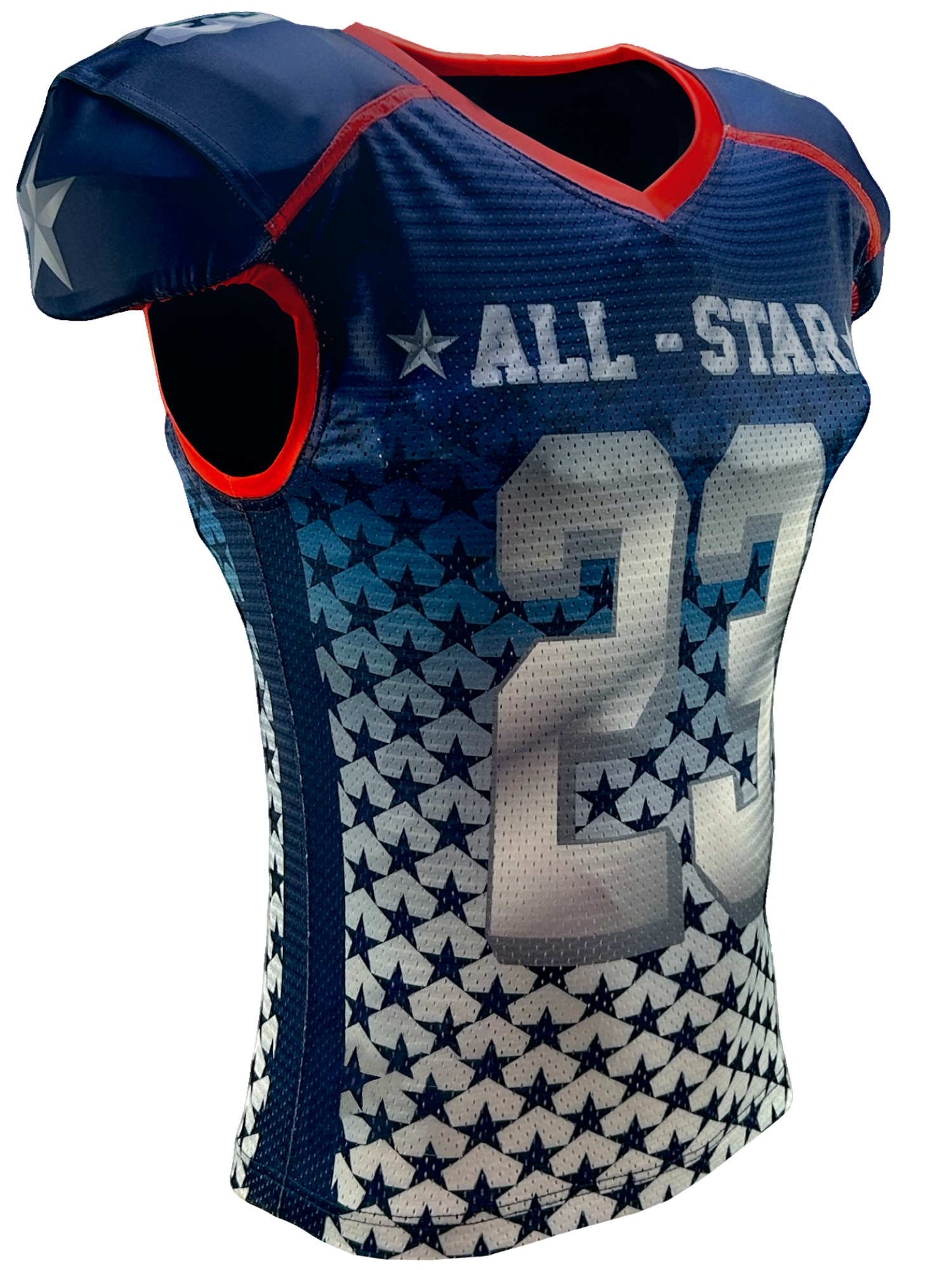 Rollout Waistcut Fitted Stretch Mesh Jersey