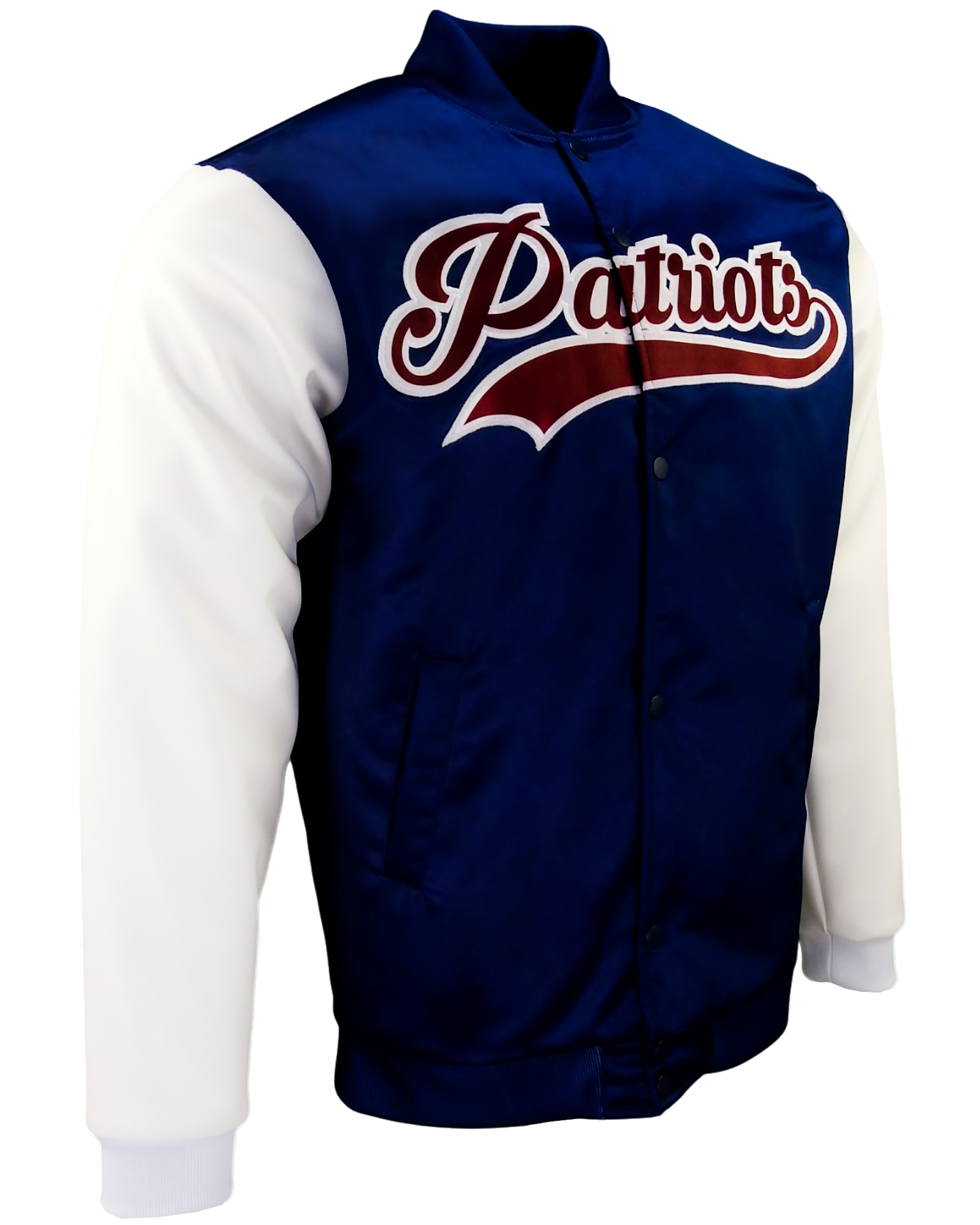Sublimated Letterman Jacket w/ Faux Leather Sleeves