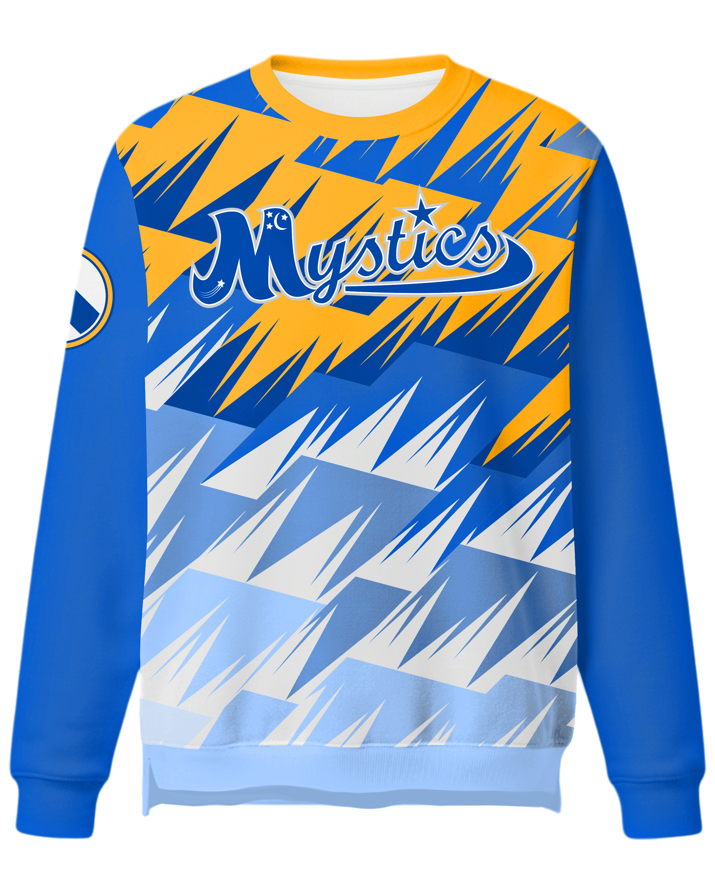 Drifit Performance Pullover Crew Neck Sweatshirt w/ Bottom Hem Slit