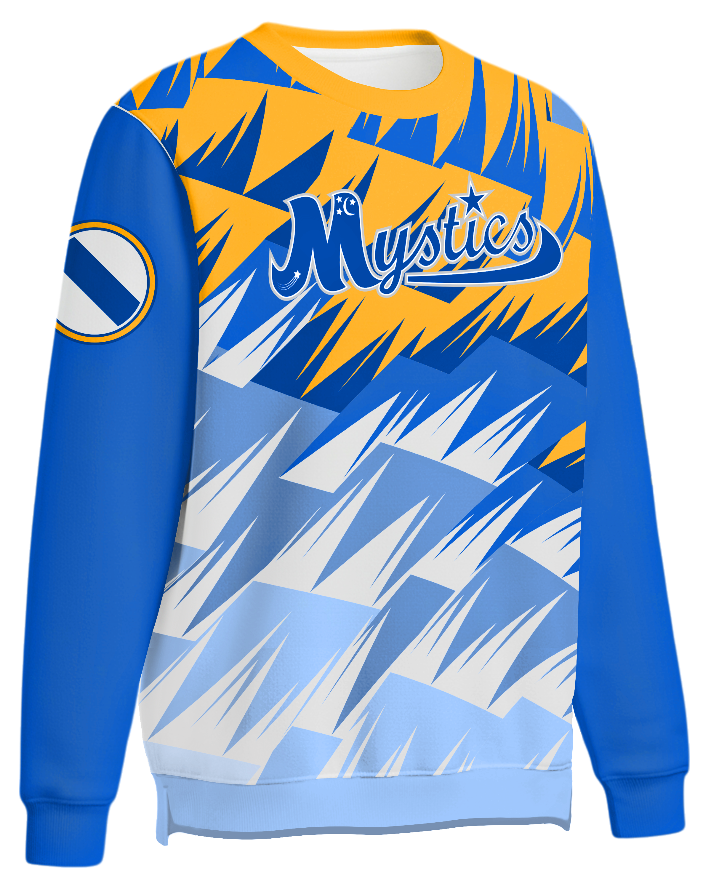 Drifit Performance Pullover Crew Neck Sweatshirt w/ Bottom Hem Slit