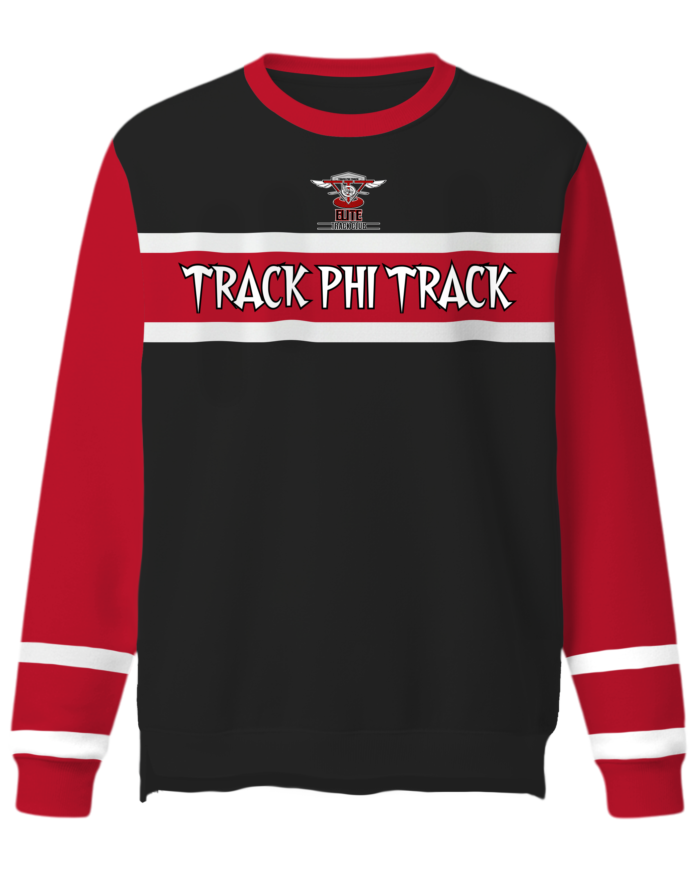 Heavy Performance Crew Sweatshirt with Bottom Hem Slit