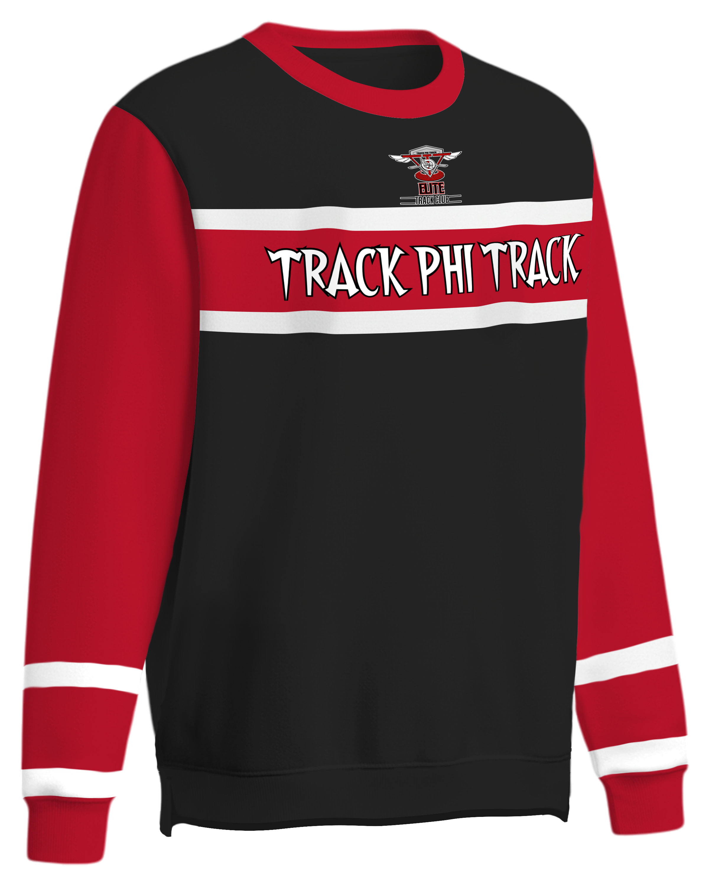 Heavy Performance Crew Sweatshirt with Bottom Hem Slit