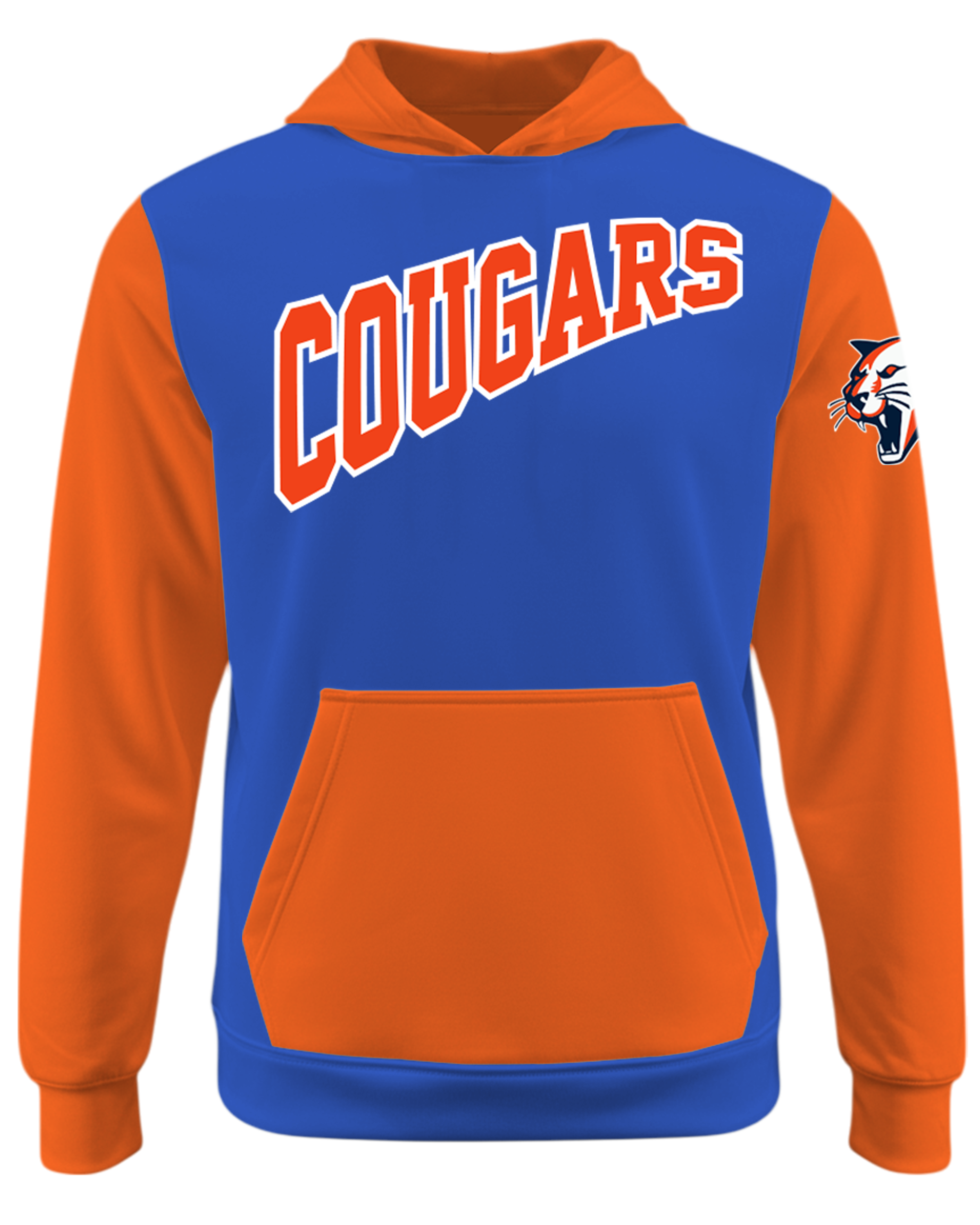 Cotton Fleece Hoodie w/ Front Pocket