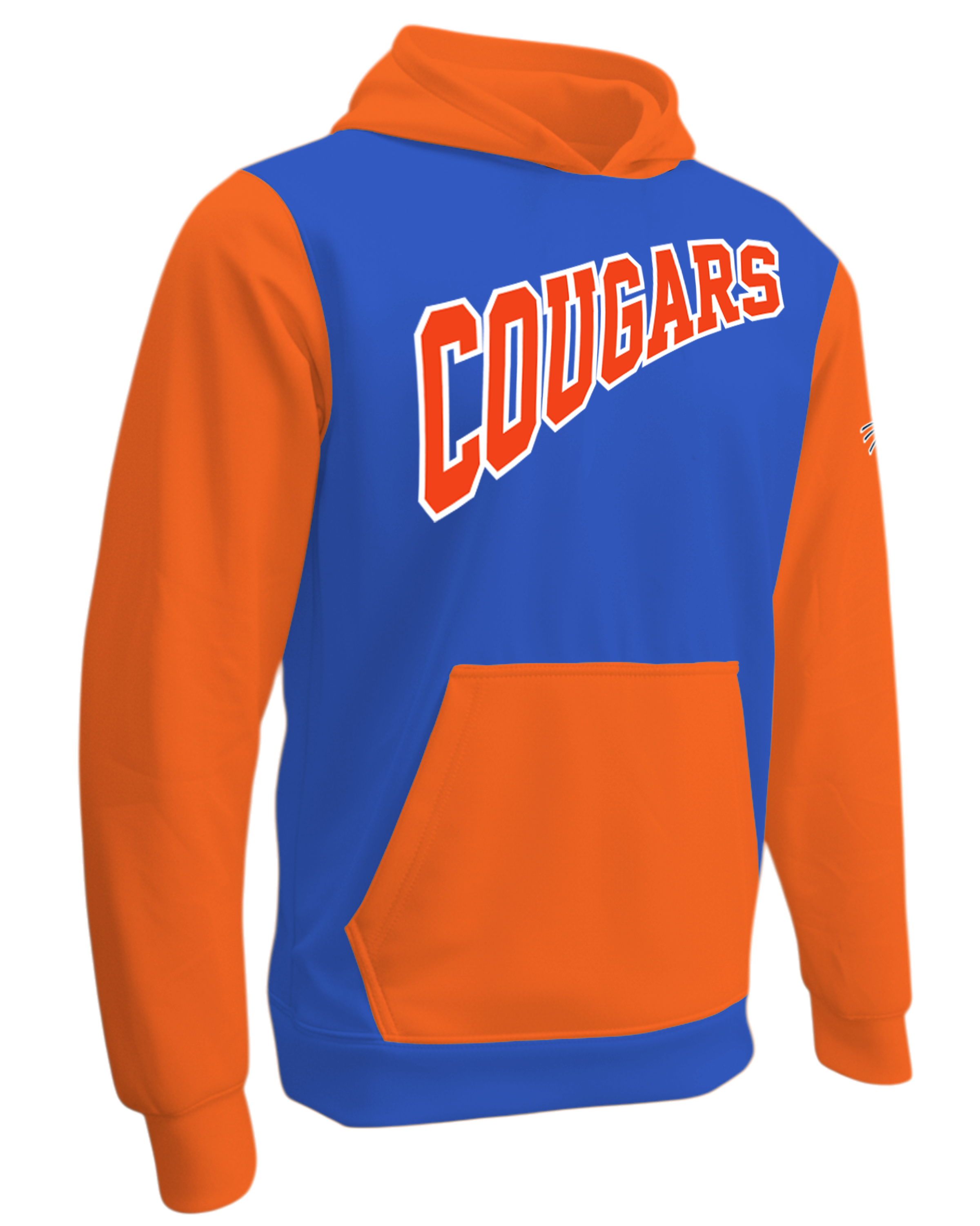 Cotton Fleece Hoodie w/ Front Pocket