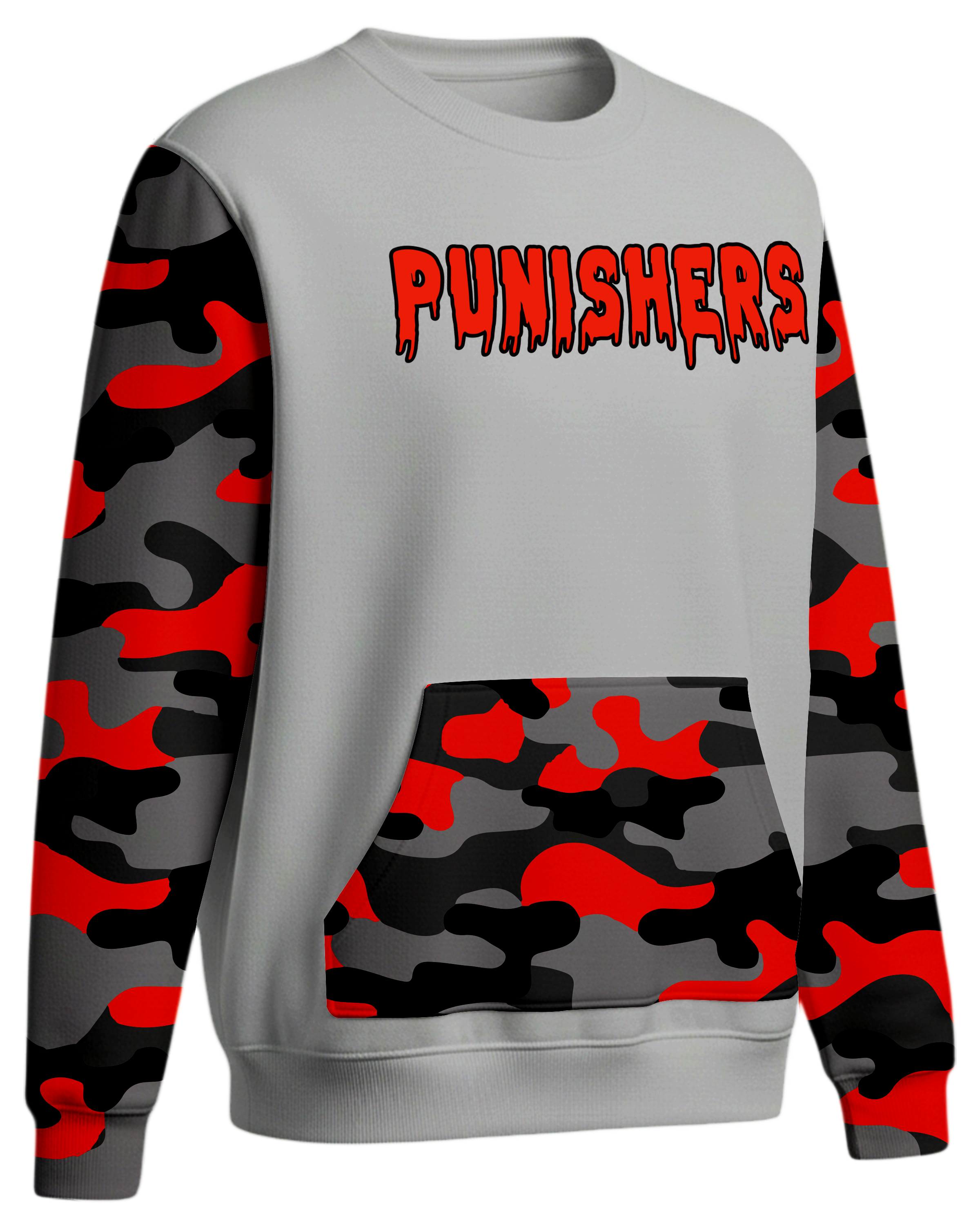 Heavy Performance Fleece Crew Sweatshirt w/ Front Pocket