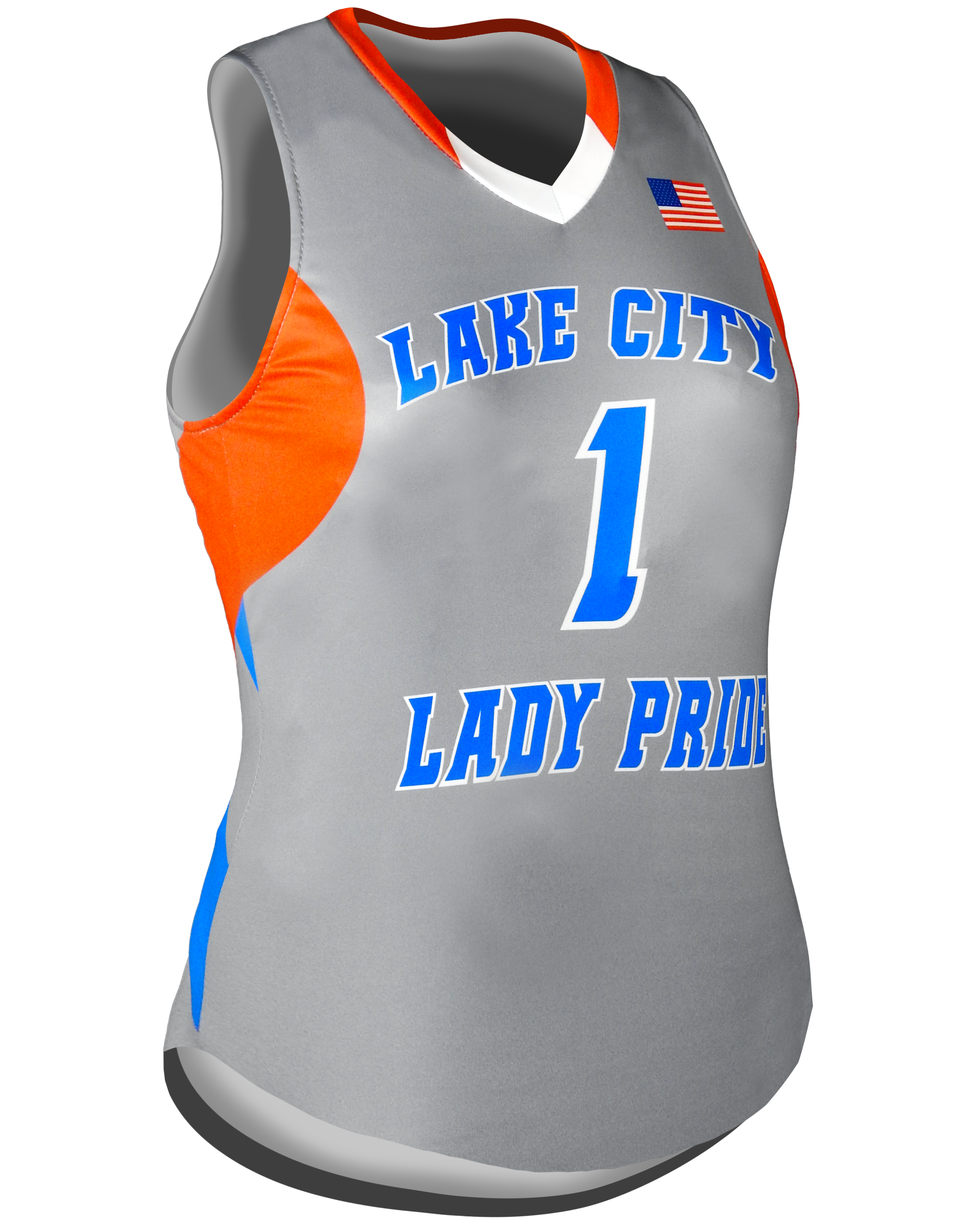 Ladies INDIVIDUAL Racerback Basketball Jersey