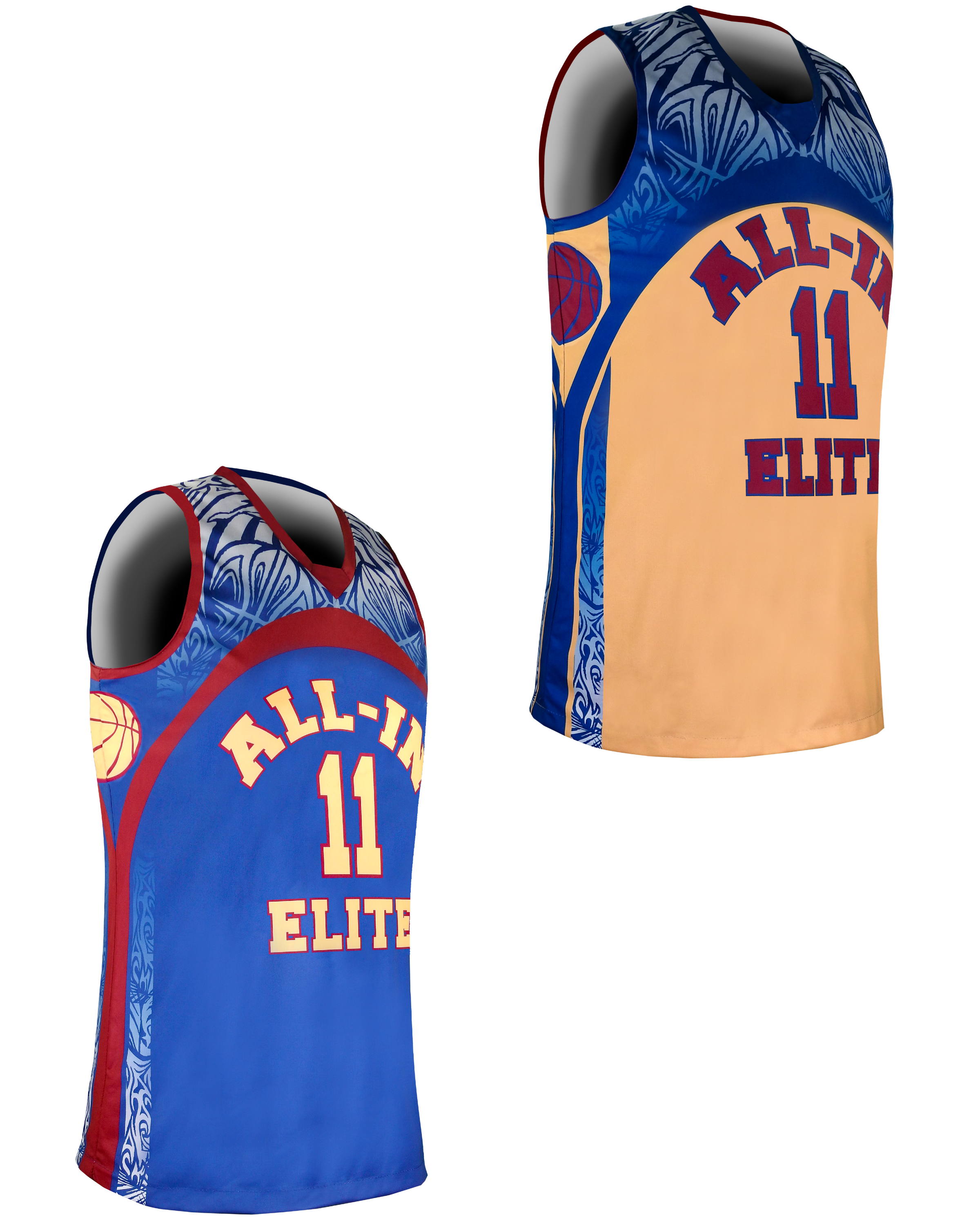 Performance REVERSIBLE Basketball Jersey