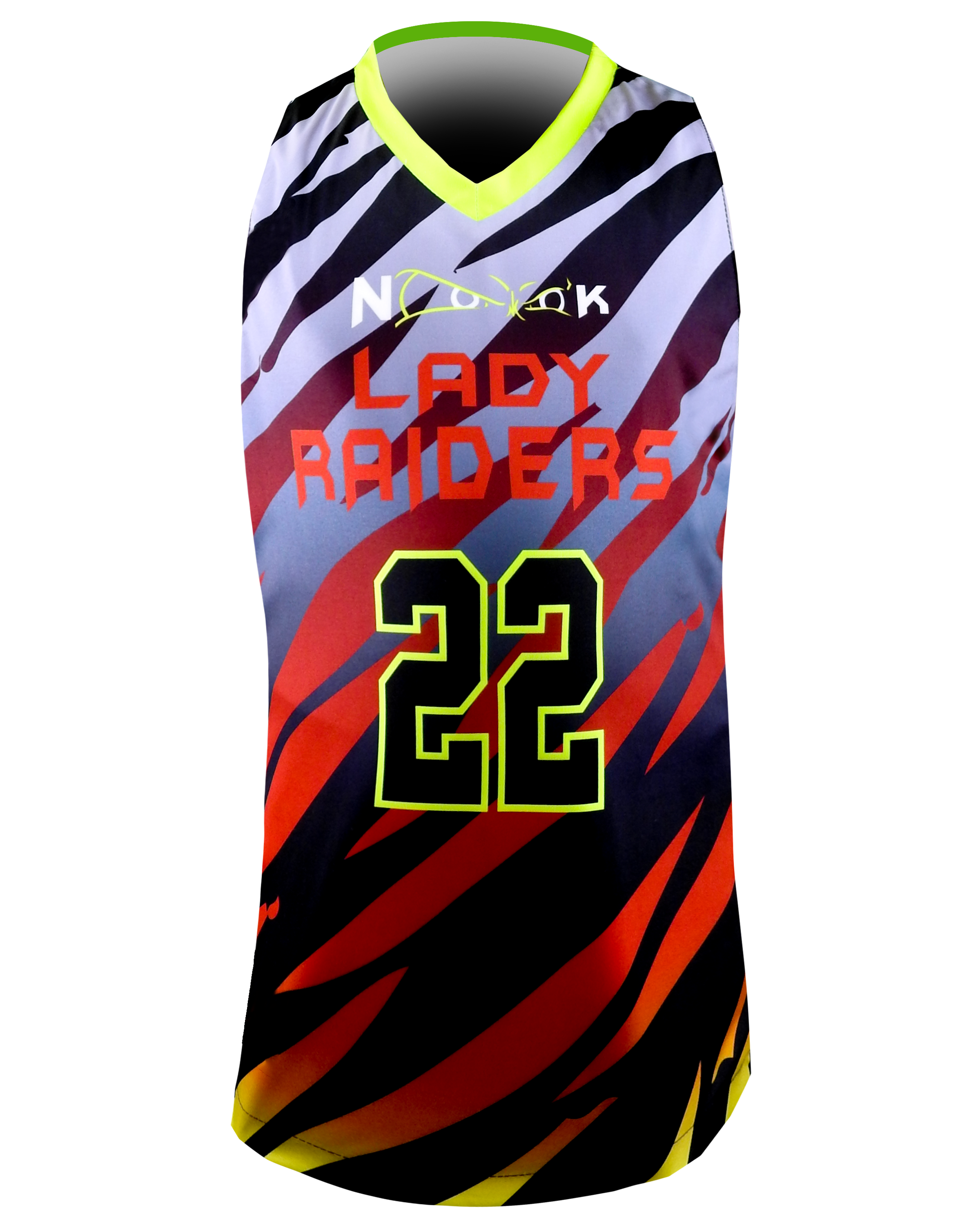 Ladies REVERSIBLE Racerback Basketball Jersey