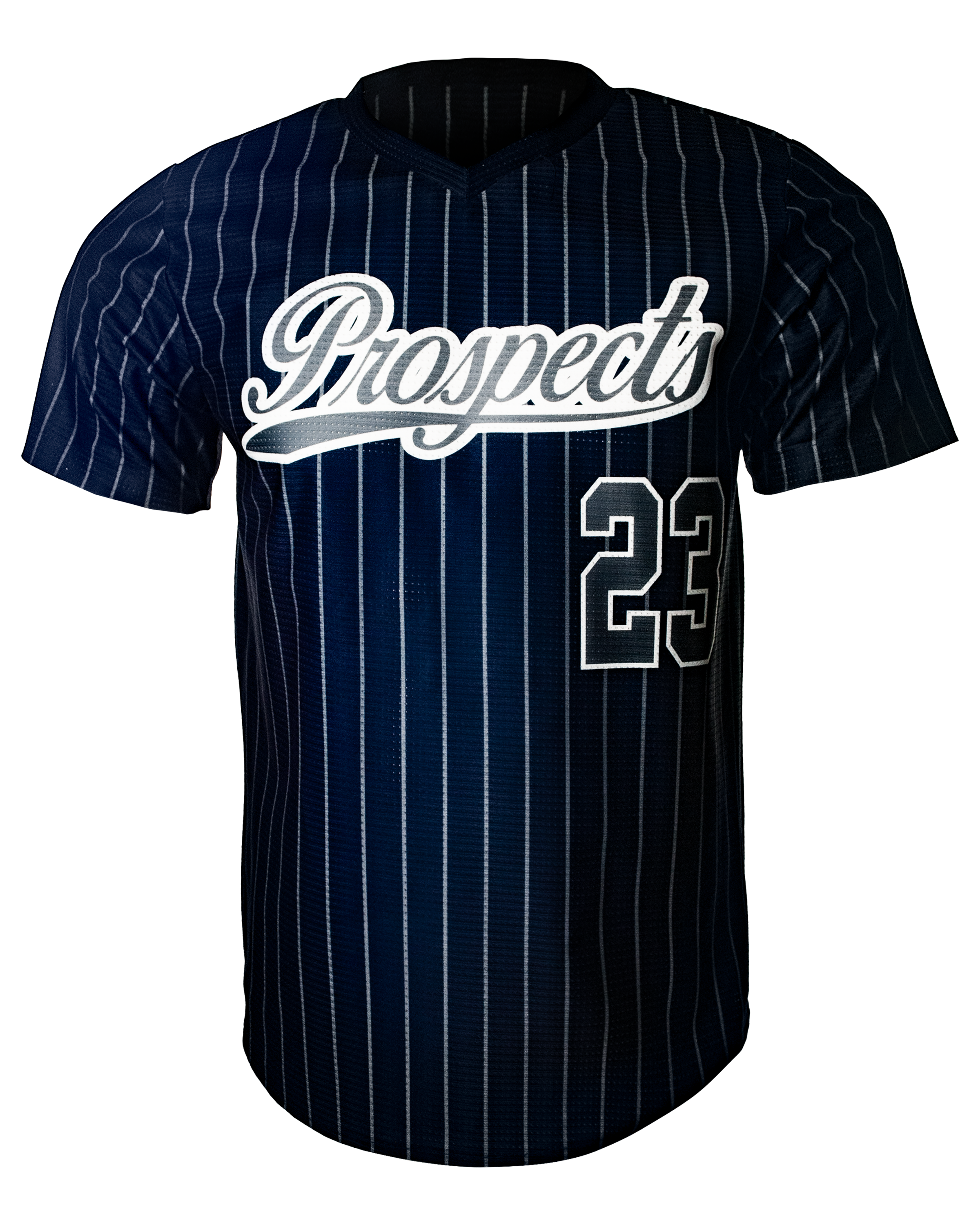 Short Sleeve V Neck Baseball Jersey