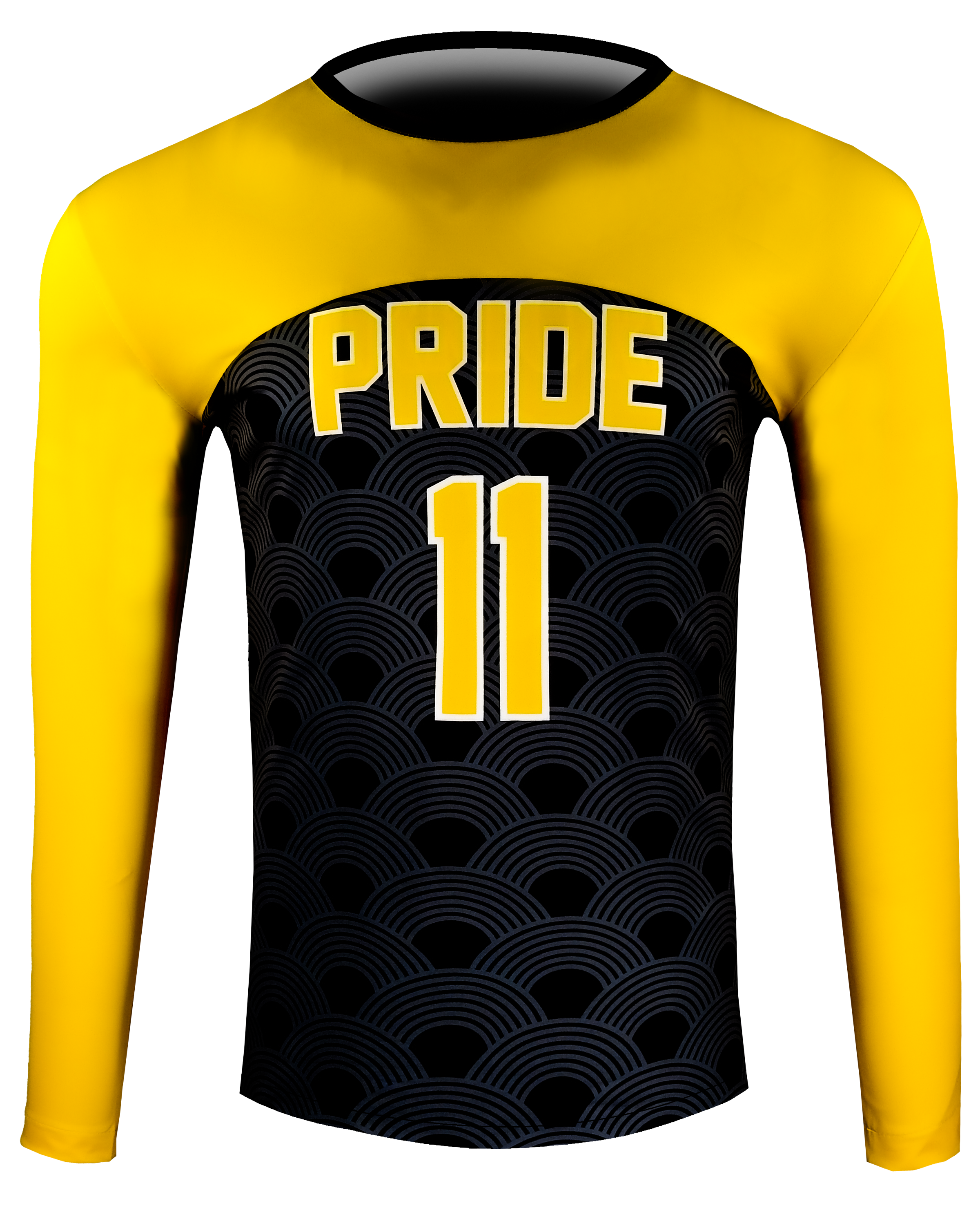 LONG SLEEVE Single Ply REVERSIBLE Crew Neck Compression Shirt