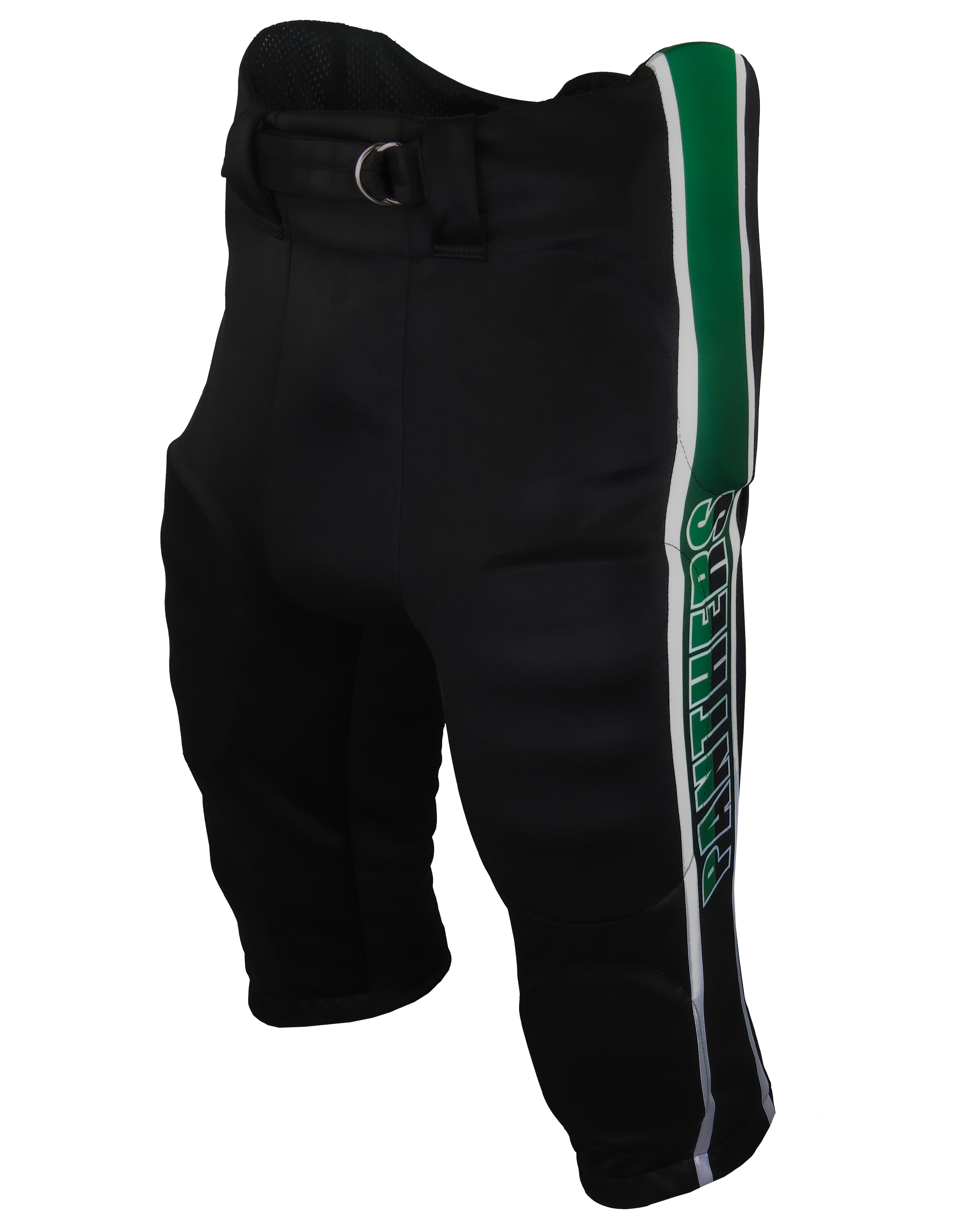 ORIGINAL Dyed 2 Way Stretch w/ Sublimated Side Panels INTEGRATED Football Pants