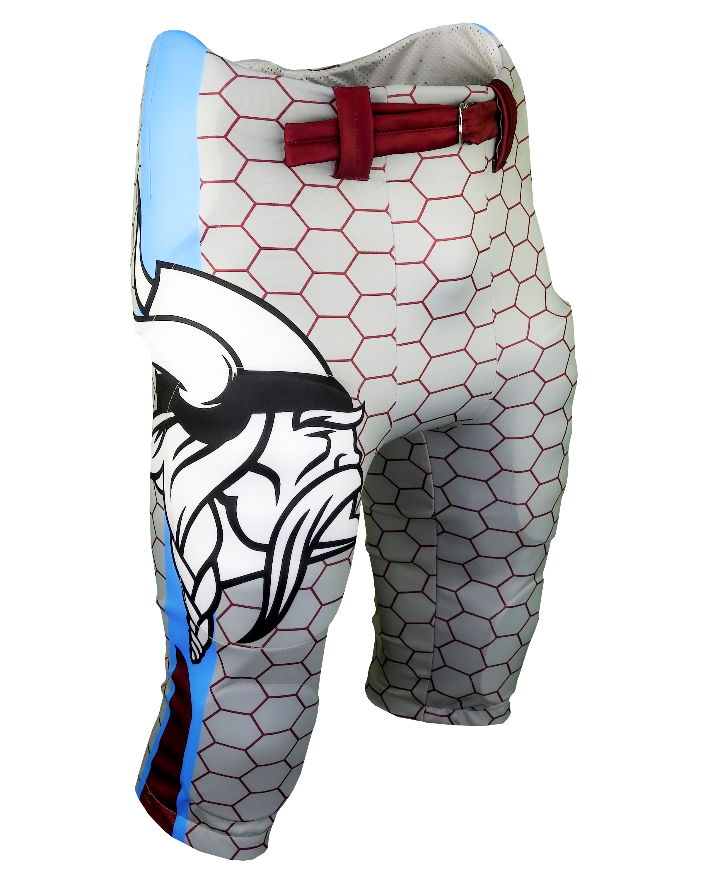 ORIGINAL Full Sublimation 2 Way Stretch INTEGRATED Football Pants