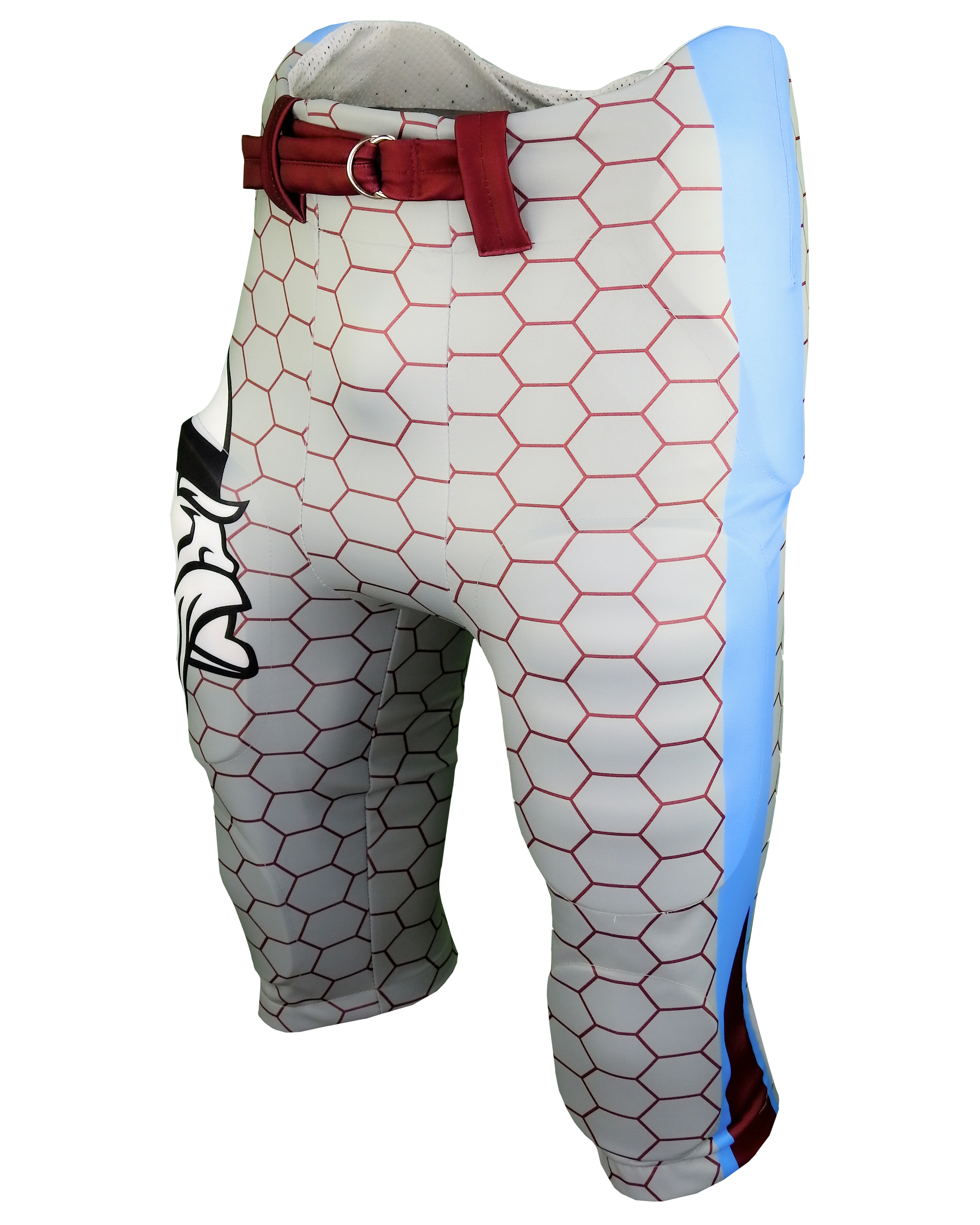 ORIGINAL Full Sublimation 2 Way Stretch INTEGRATED Football Pants