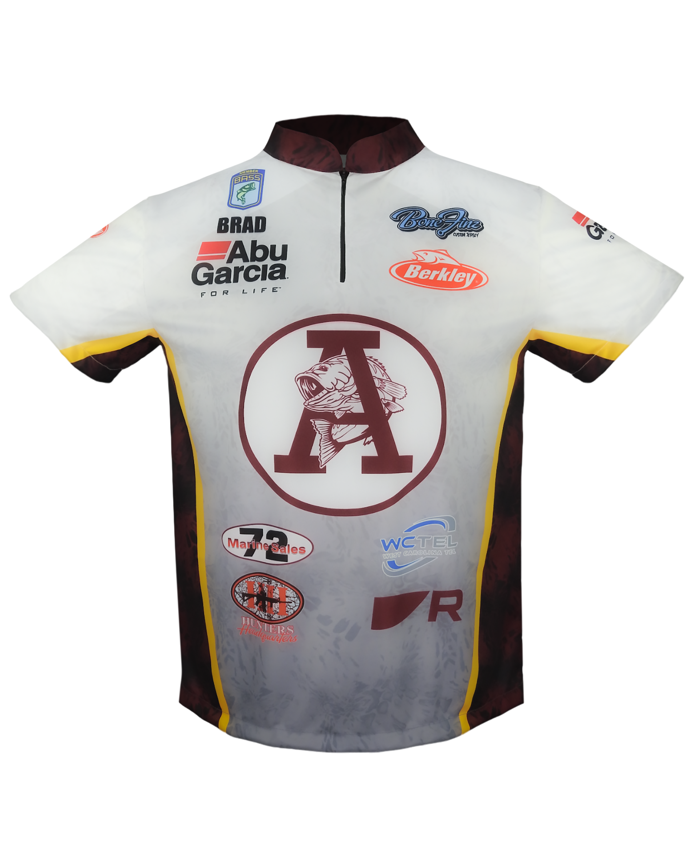 1/4-Zip Short Sleeve Fishing Tee