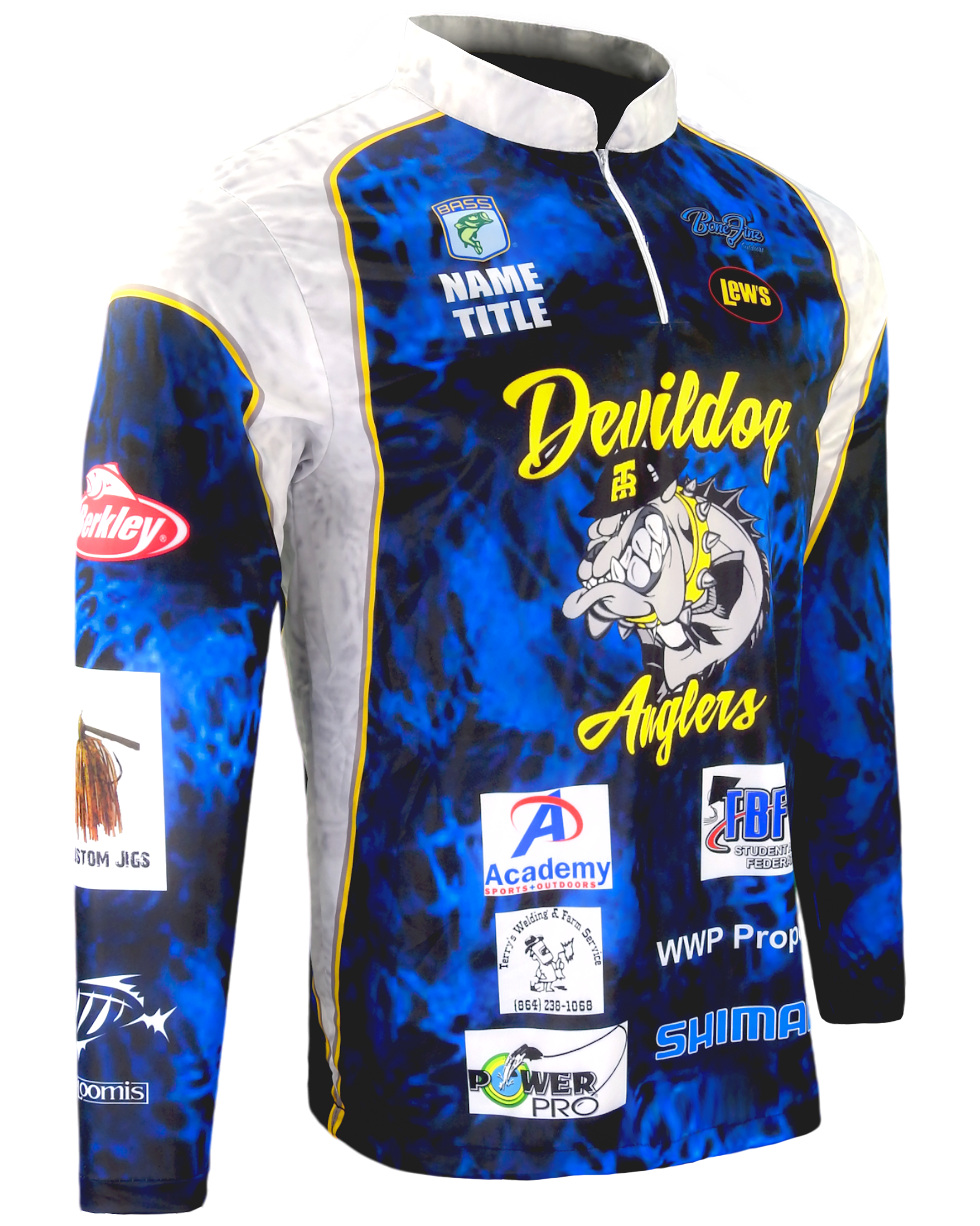 1/4-Zip Long Sleeve Fishing Tee