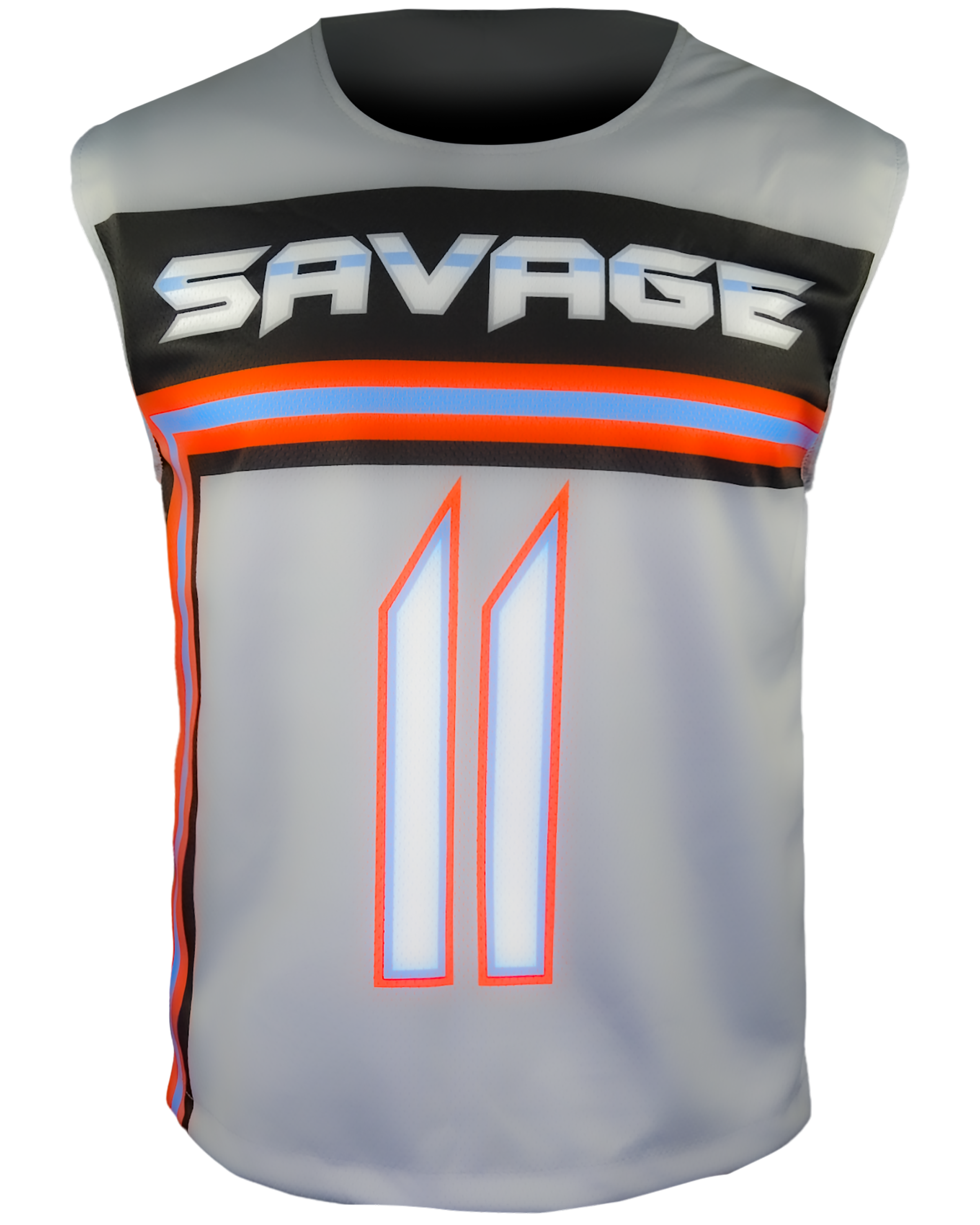 Single Ply Reversible Sleeveless Lacrosse Jersey