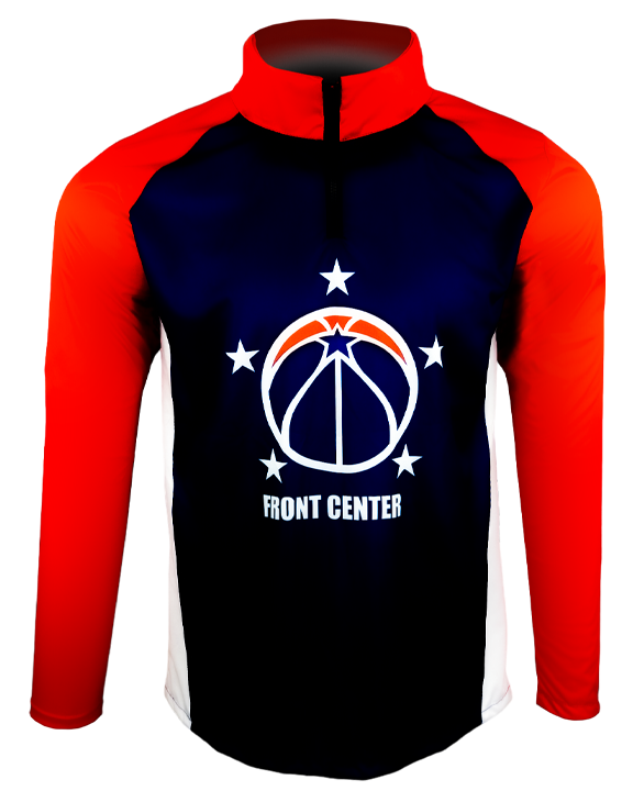 1/4-Zip Long Sleeve Tee