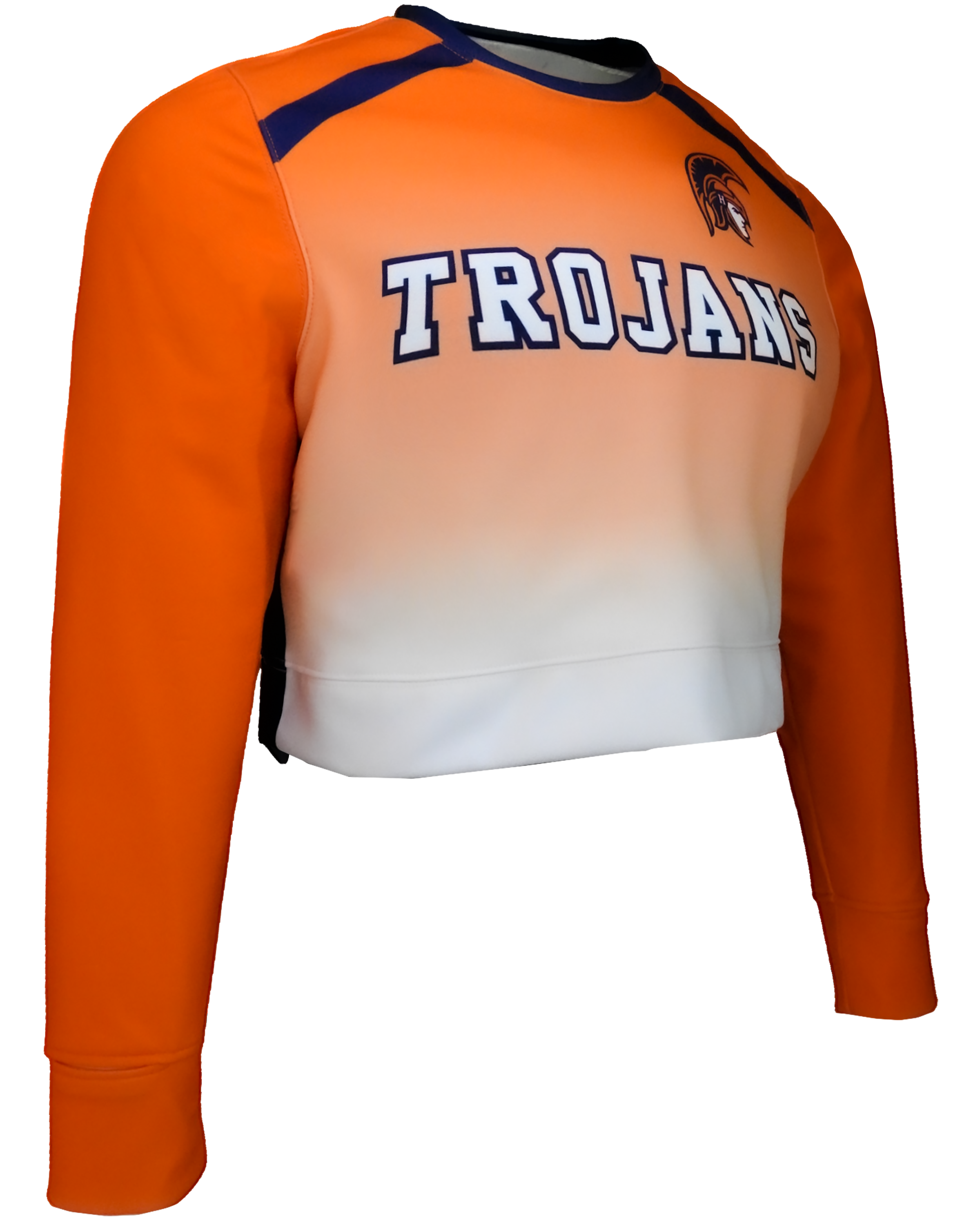 Heavy Performance Fleece Crew Neck Crop Top