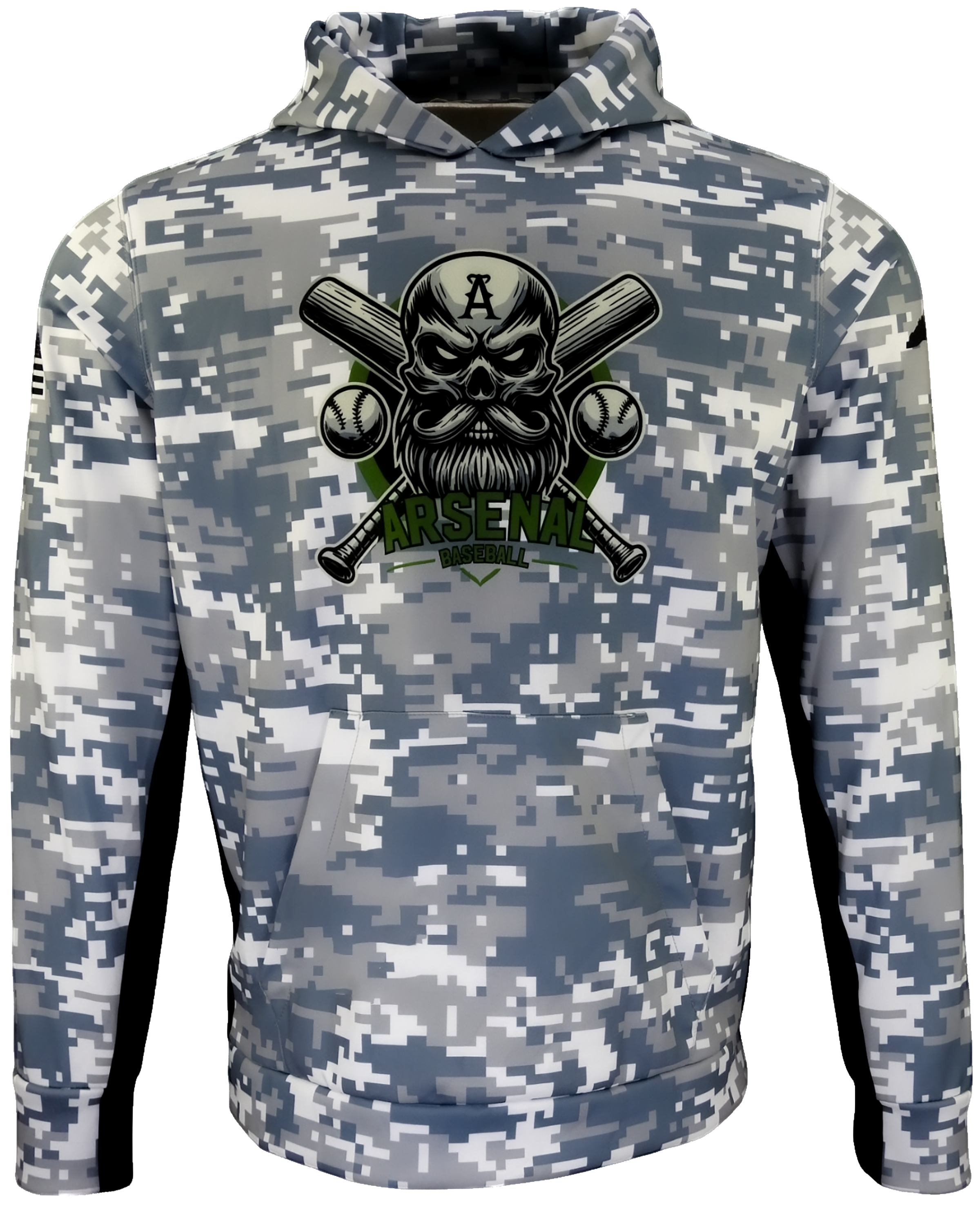 Heavy Performance Fleece Hoodie w/ Front Pocket