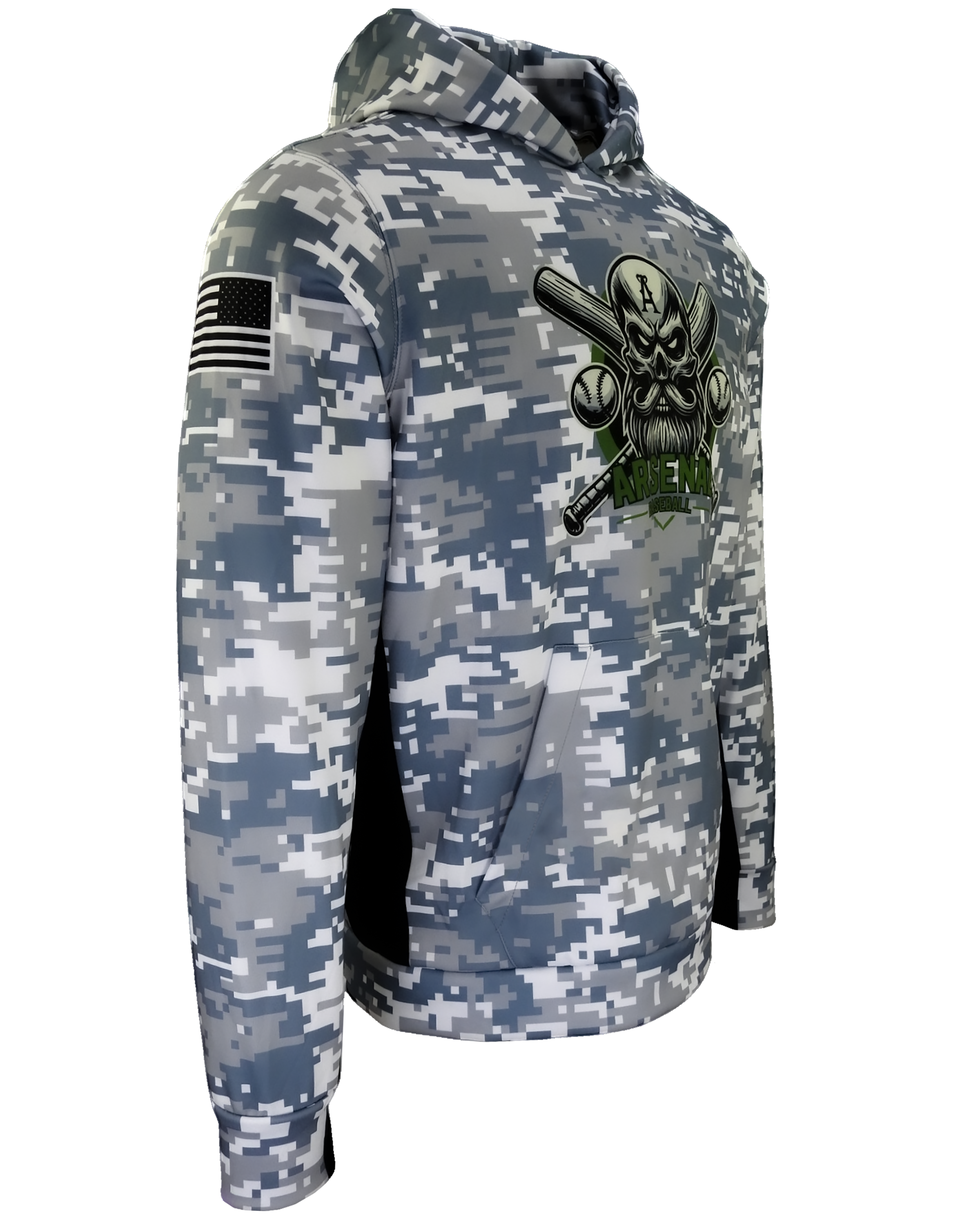 Heavy Performance Fleece Hoodie w/ Front Pocket