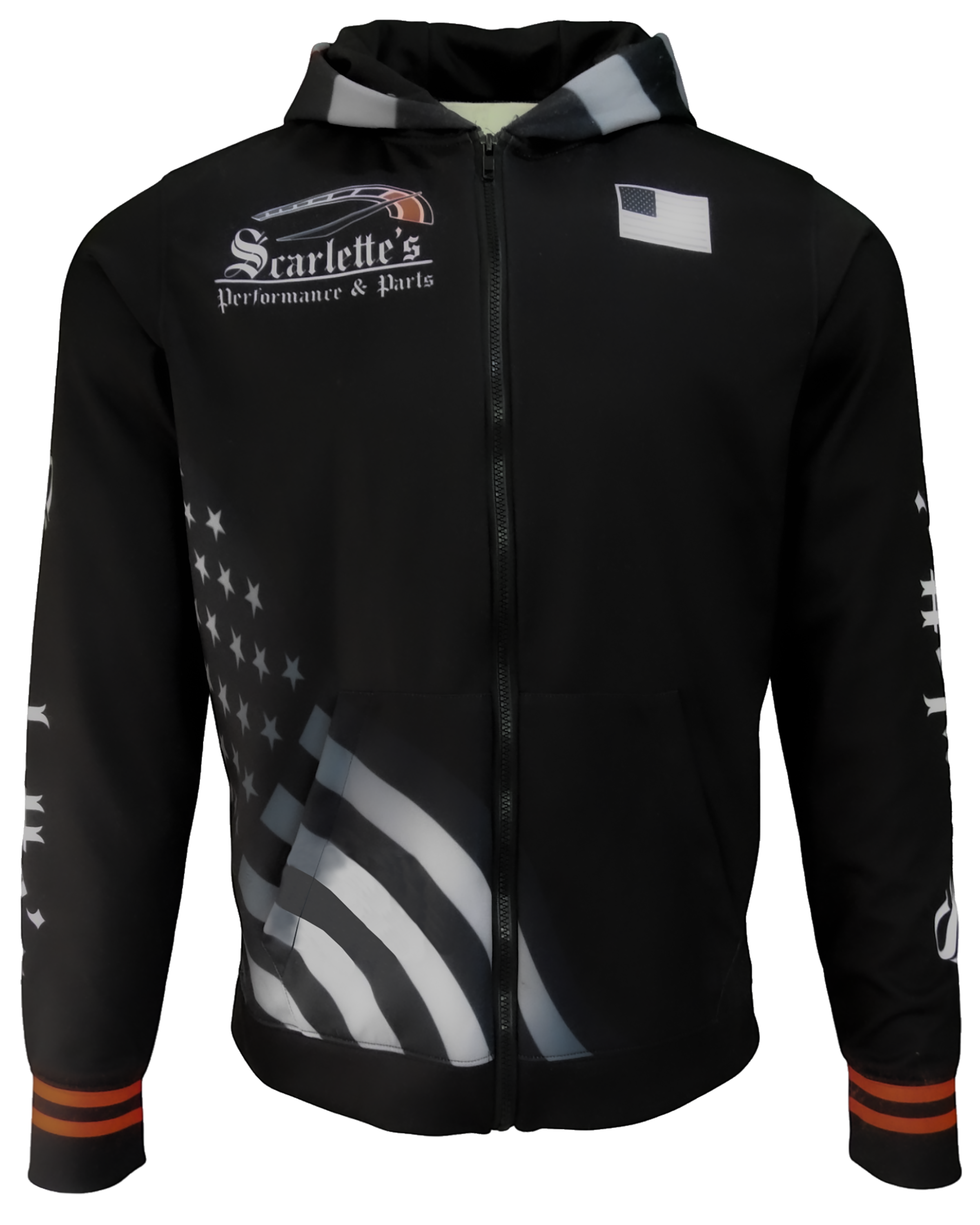 Heavy Performance Full Zip Fleece Hoodie w/ Front Pocket