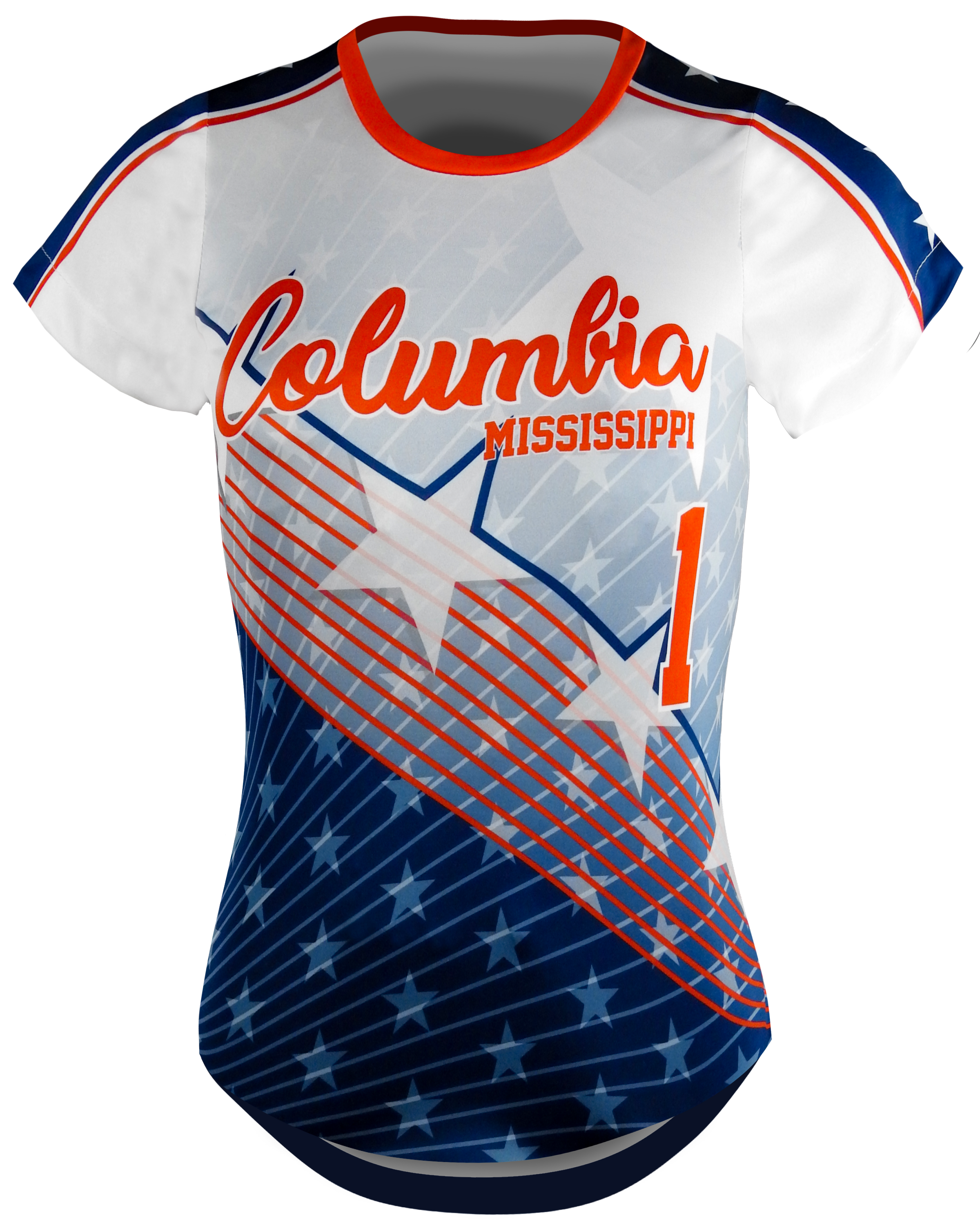 Short Sleeve Crew Neck Softball Jersey