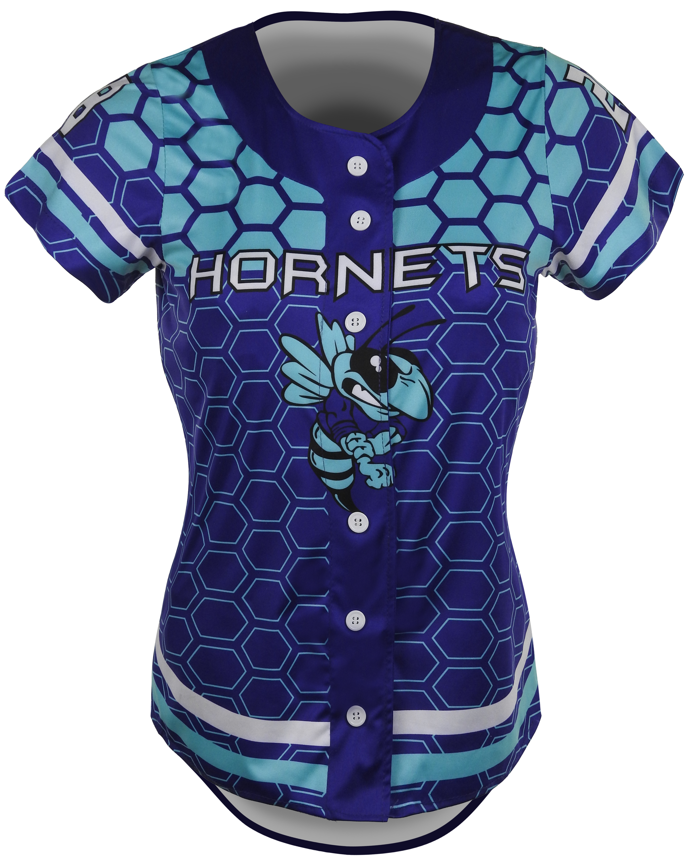 Short Sleeve Full Button Softball Jersey