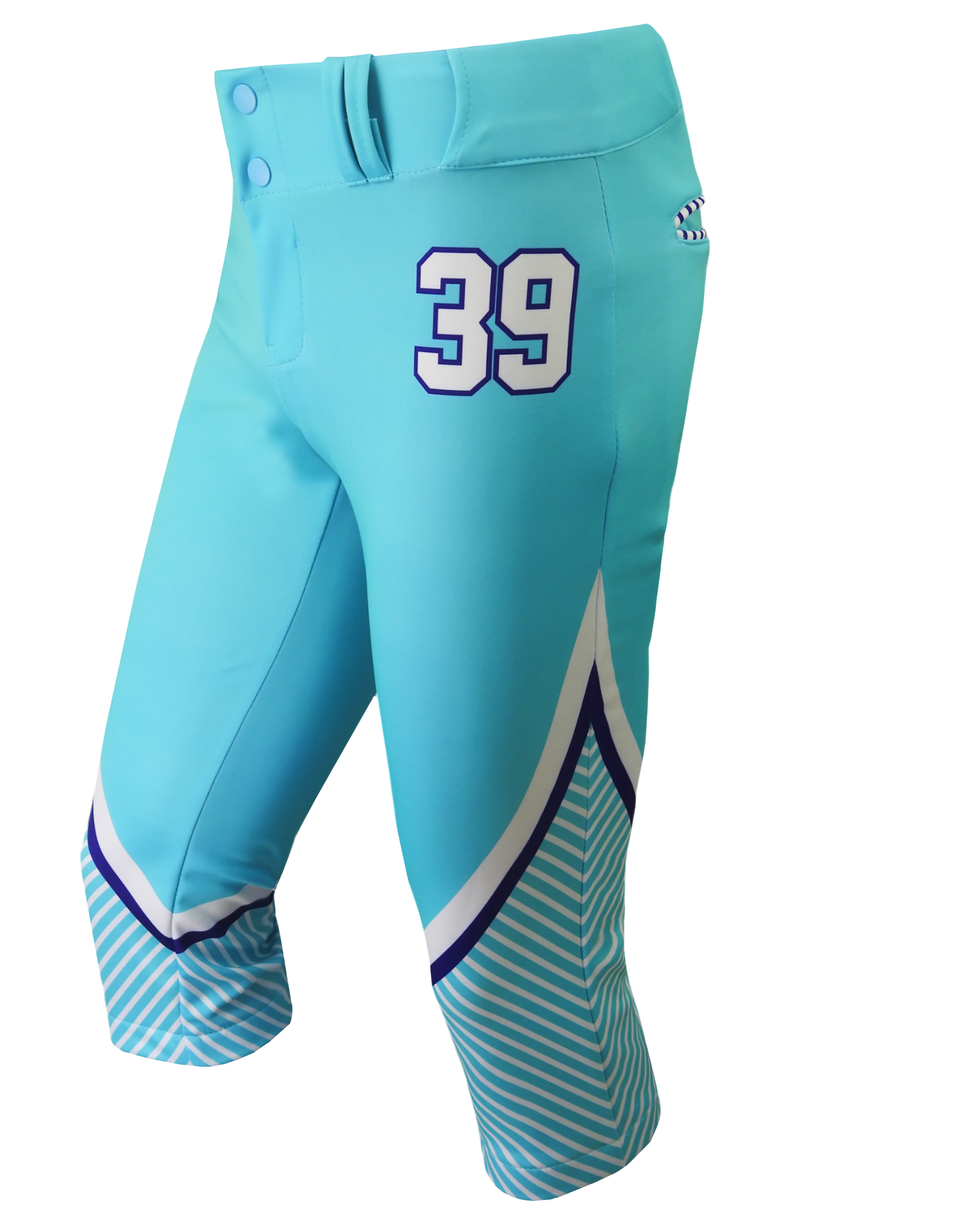 Full Sublimation Tapered Knicker Softball Pants