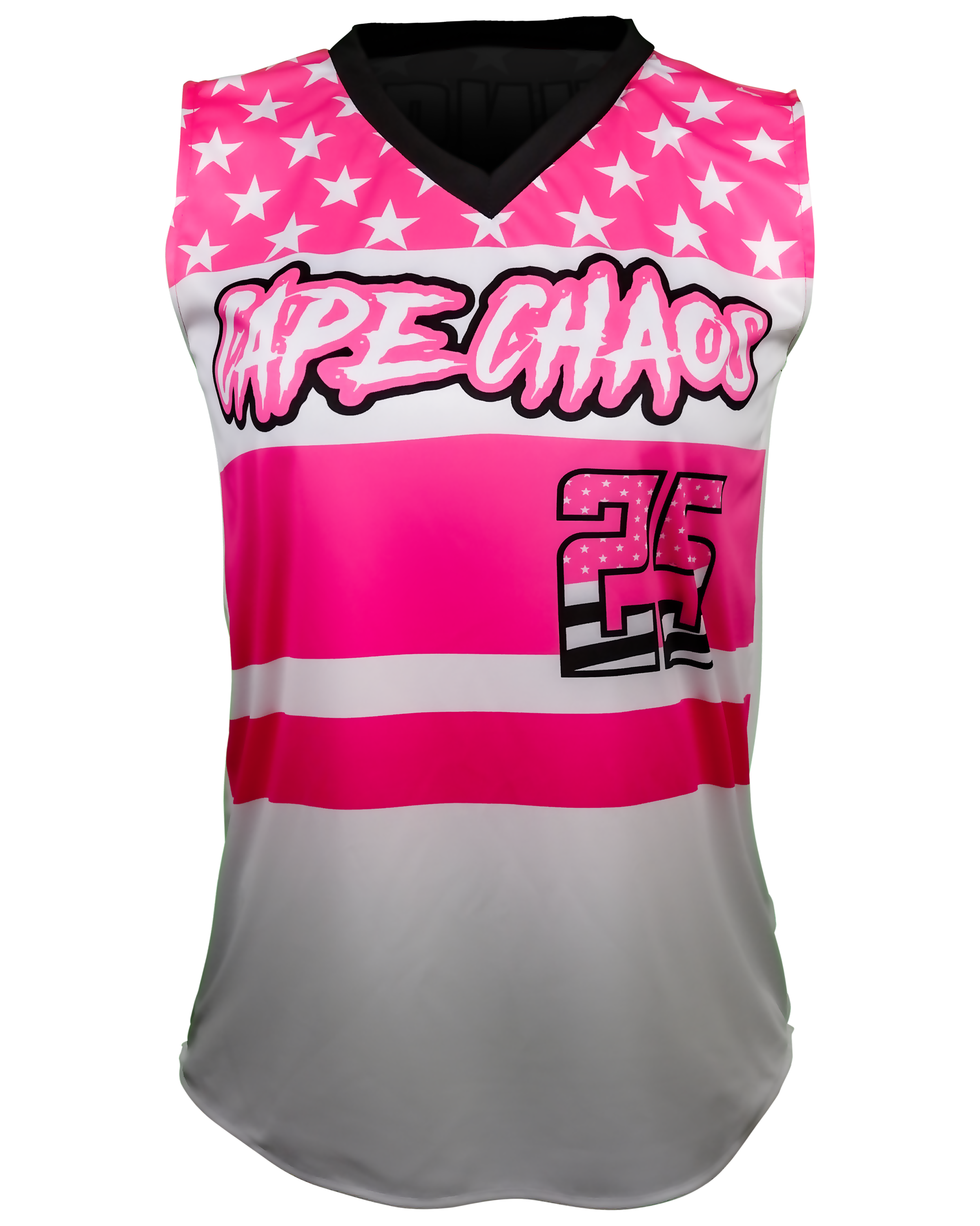 Sleeveless V-Neck Softball Jersey