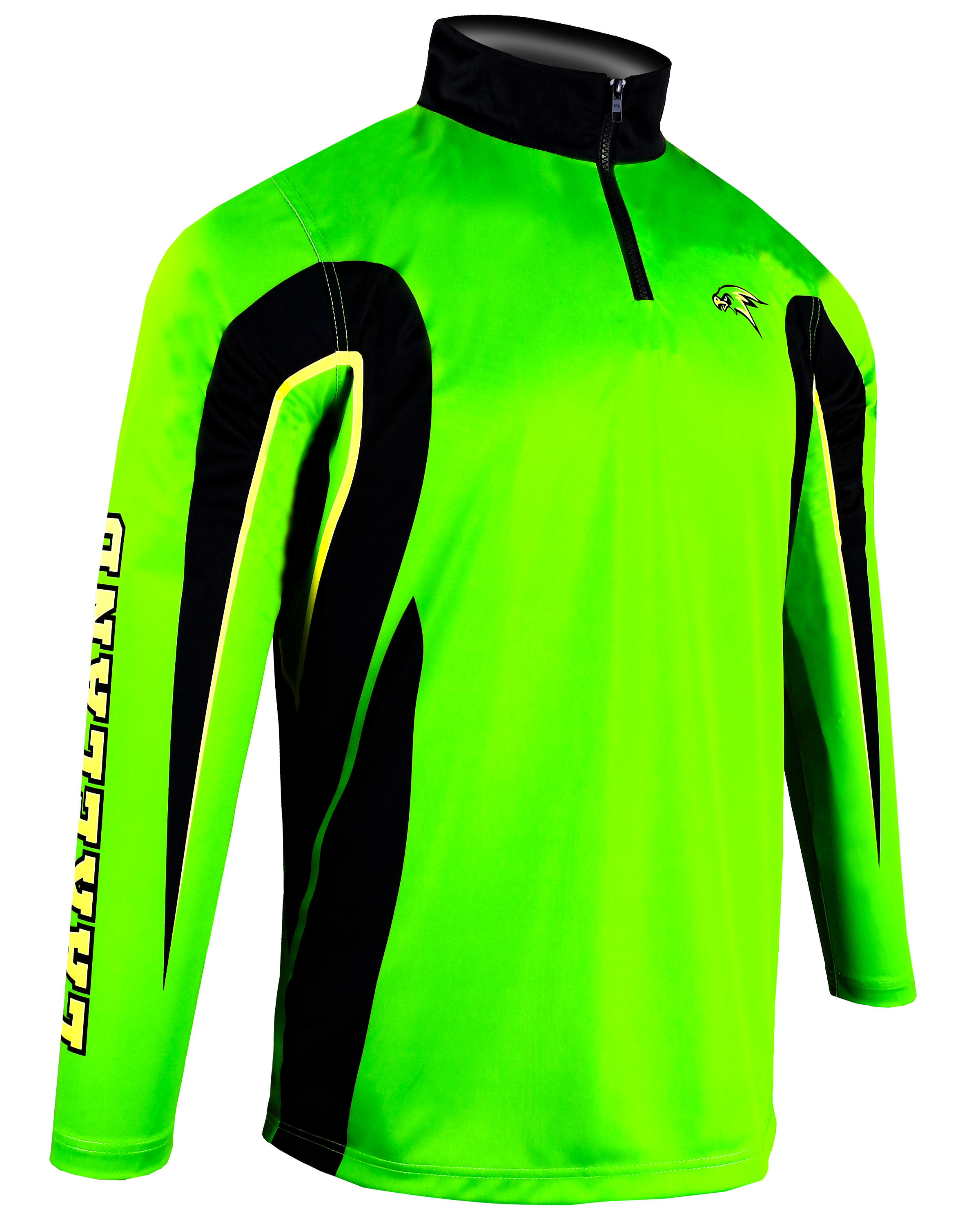 1/4 Zip Long Sleeve Shooter Shirt