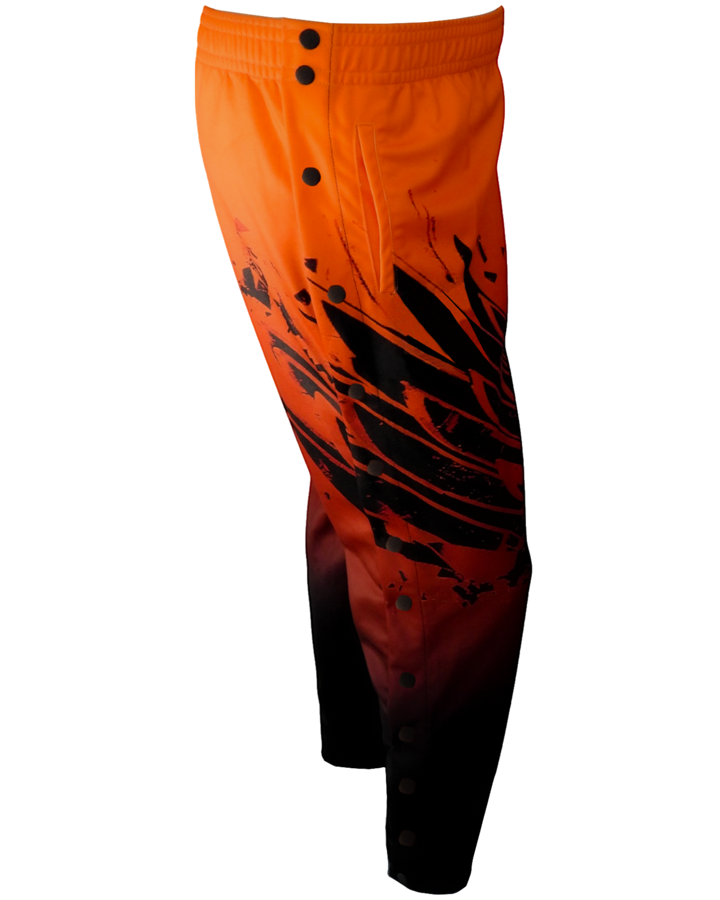 Full Sublimation Tapered Tearaway Warmup Pants