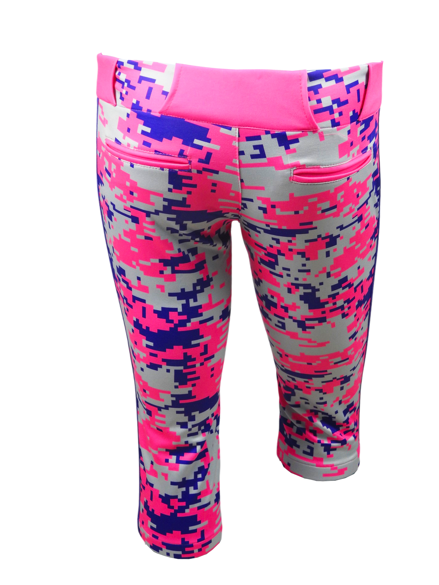 Full Sublimation Tapered Knicker Softball Pants w/ Braiding