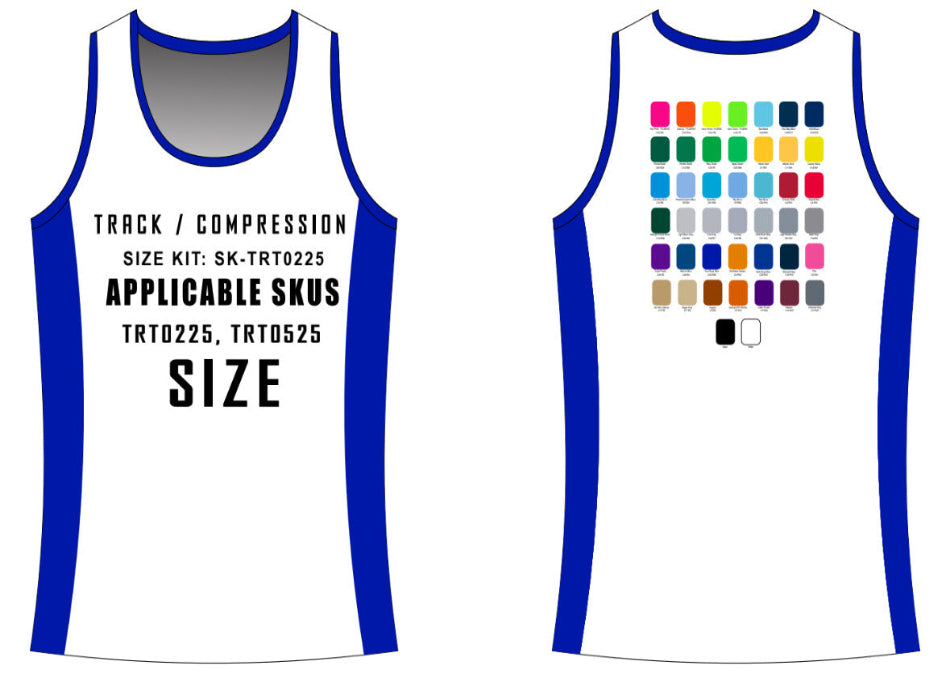 Track Singlet Size Samples