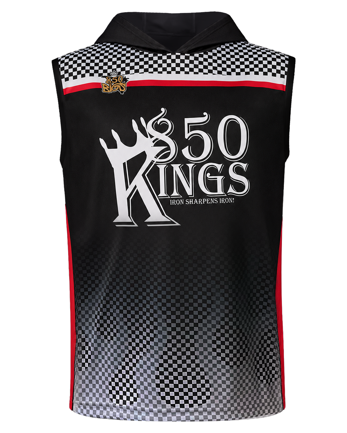 Sleeveless Tee with Hood