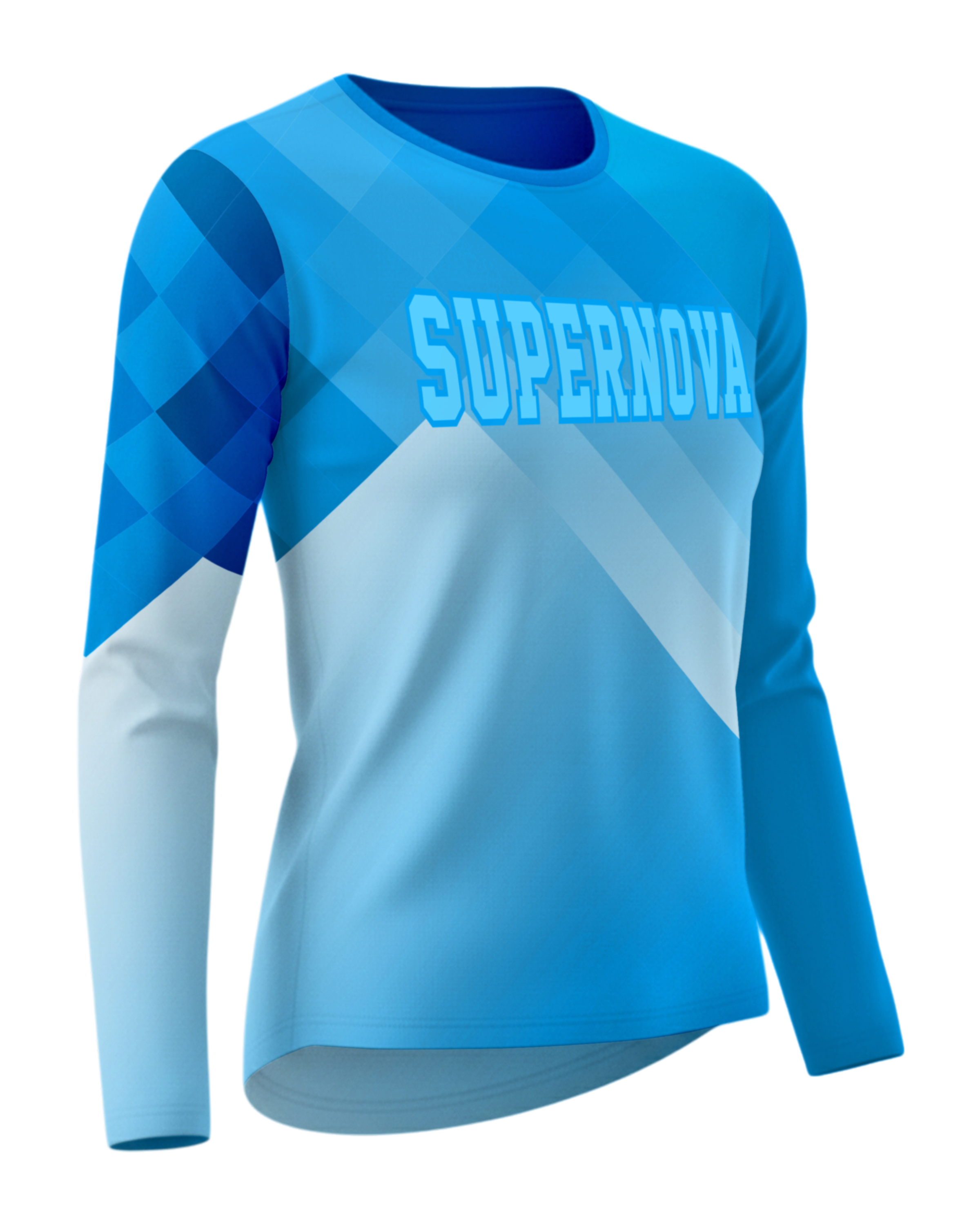 Long-Sleeve Stretch Volleyball Jersey
